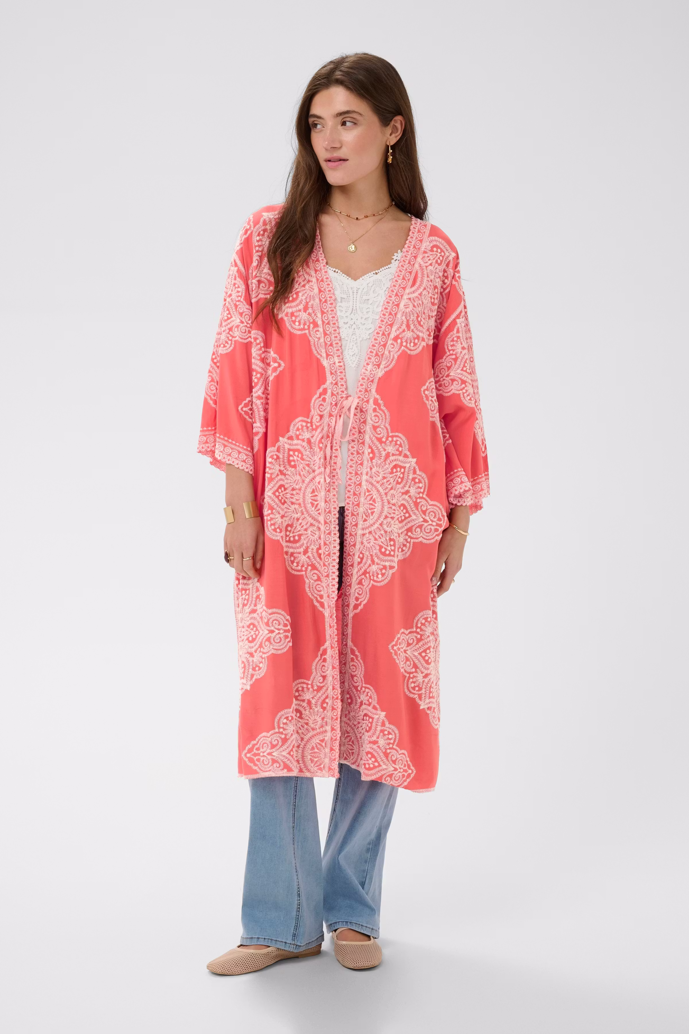 CRTyla Kimono lång LOOKBOOK FRONT 10613807-1000080