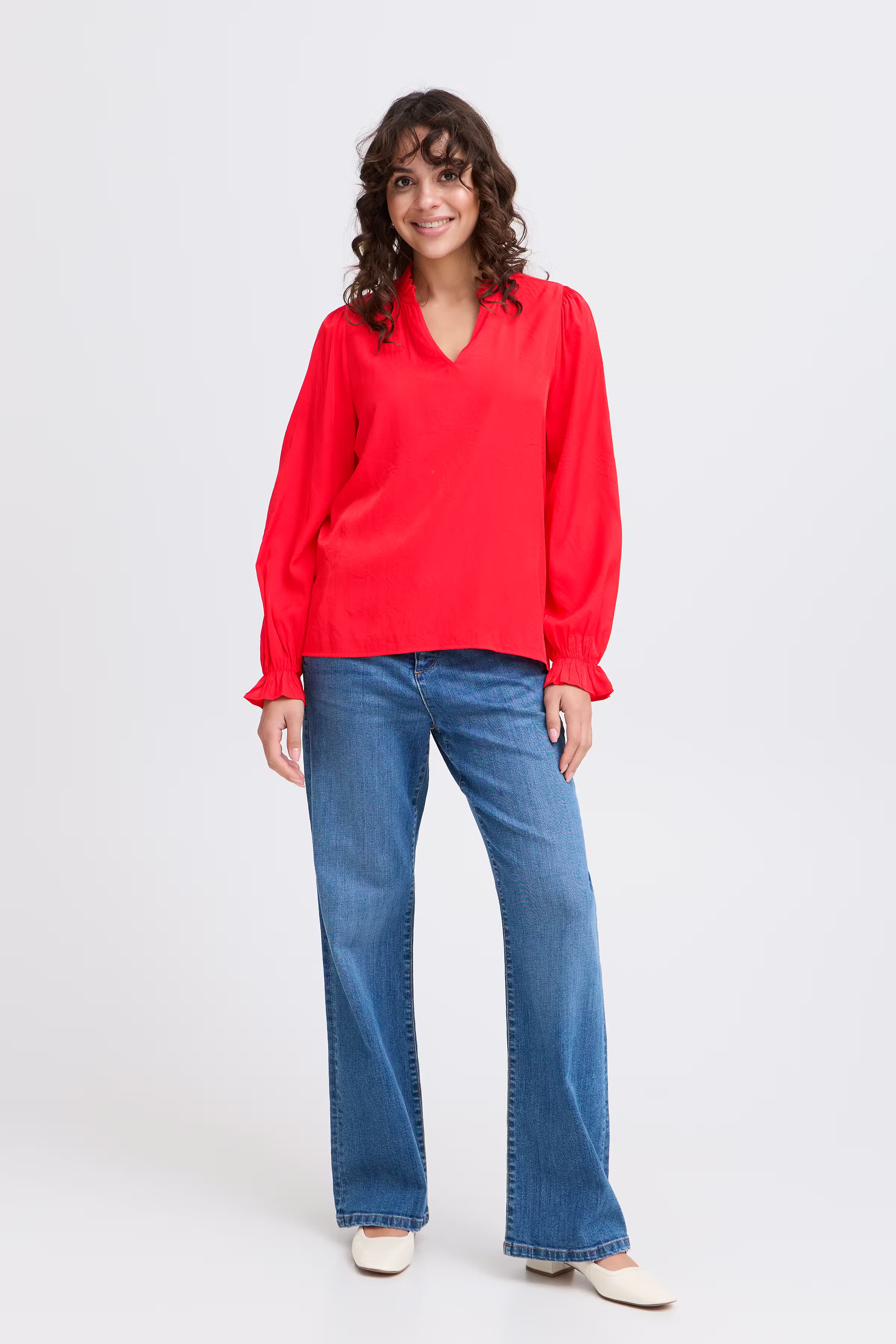 FRDIANA BL 1 Langermet bluse LOOKBOOK FRONT 20615564-171654