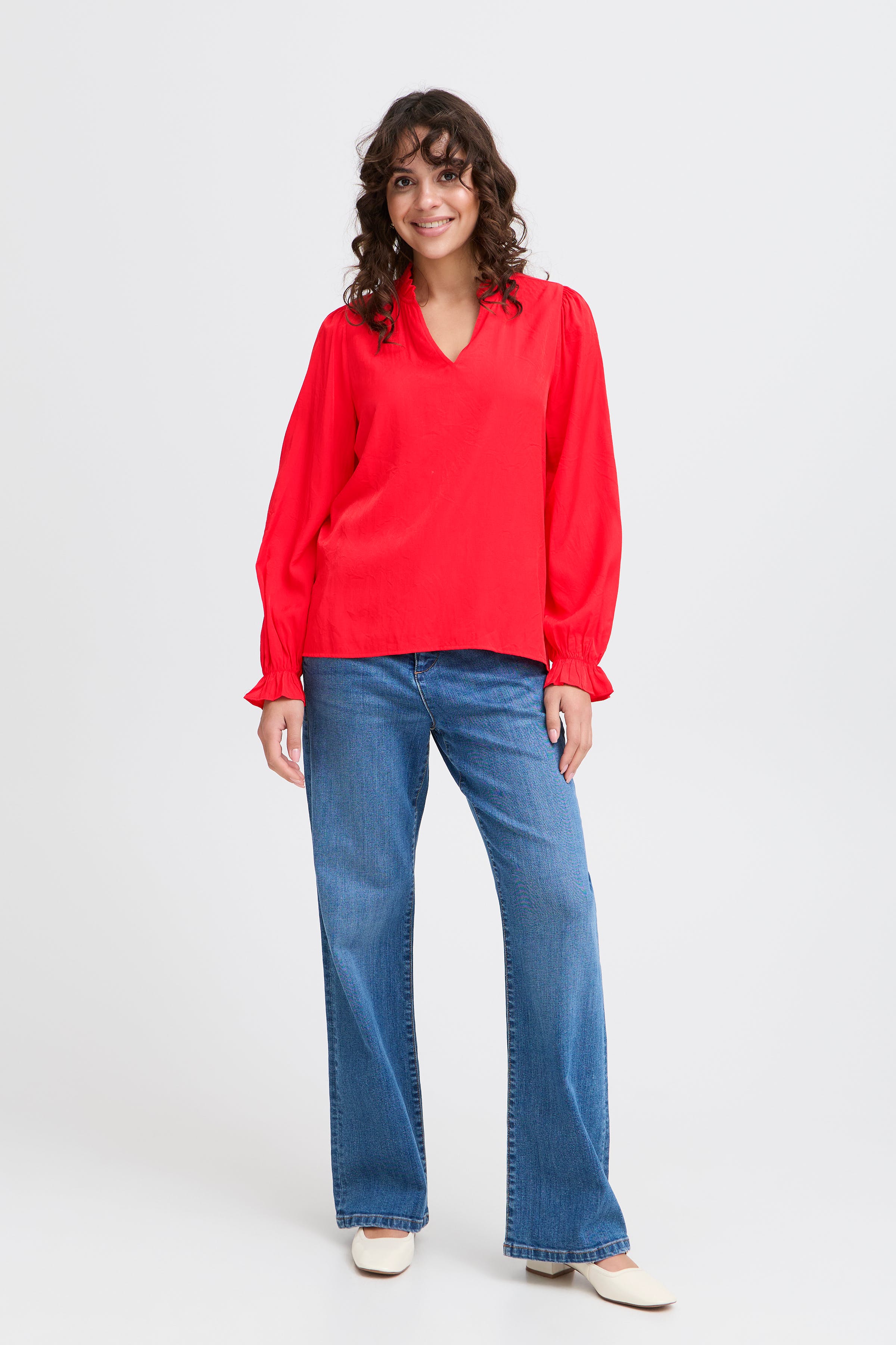 FRDIANA BL 1 Langarm-Bluse LOOKBOOK FRONT 20615564-171654