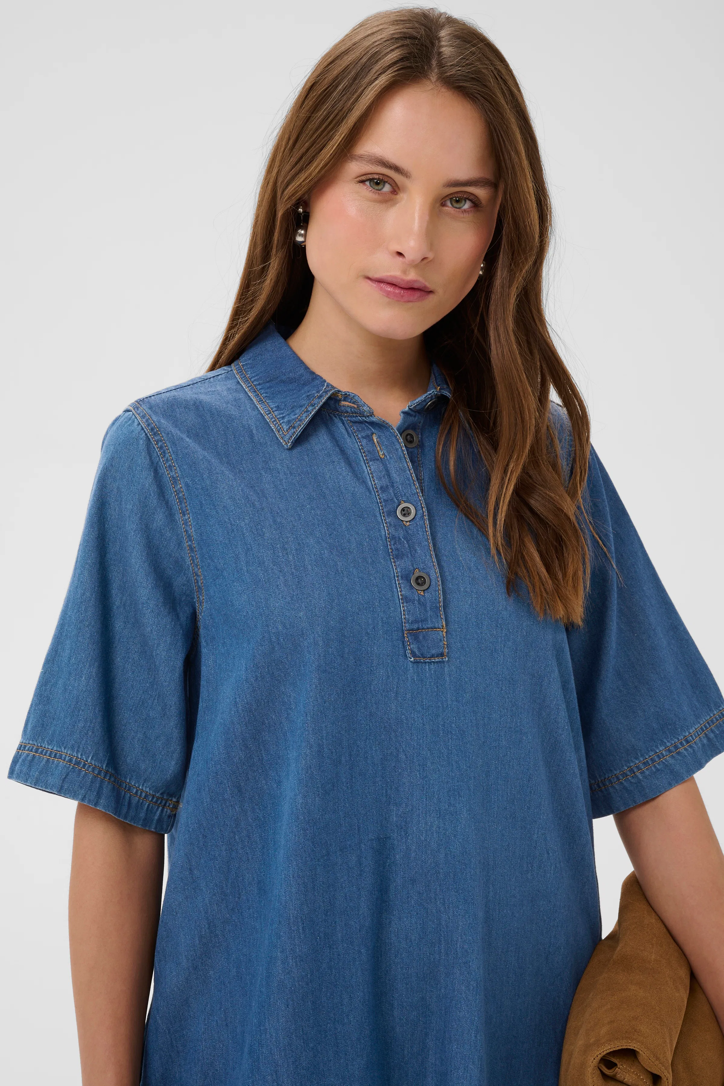 CUwinnie Denimkjole LOOKBOOK DETAIL 50111467-500029