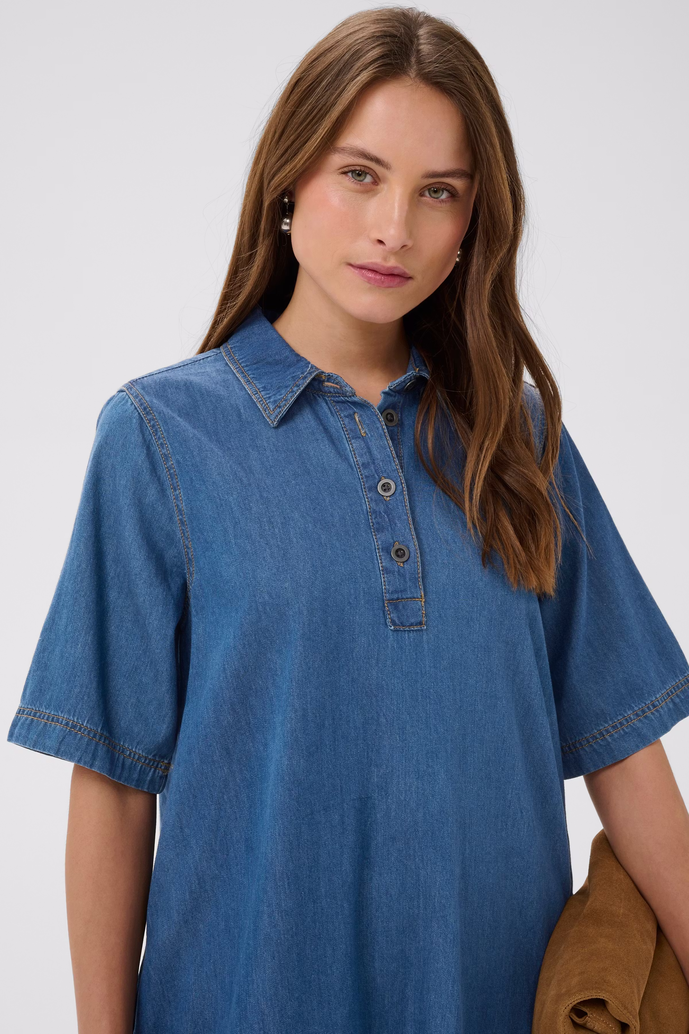 CUwinnie Denimkjole LOOKBOOK DETAIL 50111467-500029