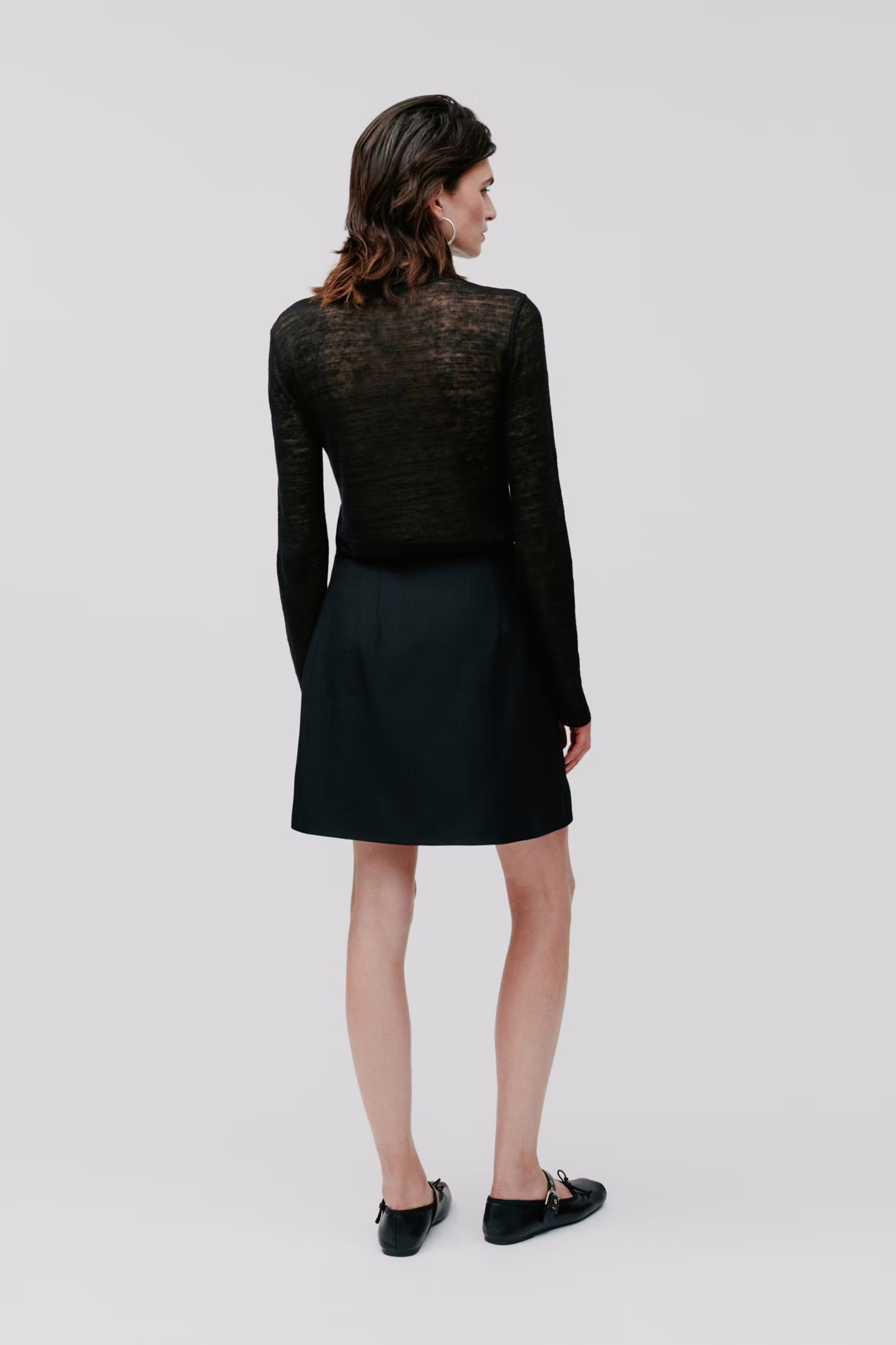 STEVIE Skirt LOOKBOOK BACK 30600532-BK999