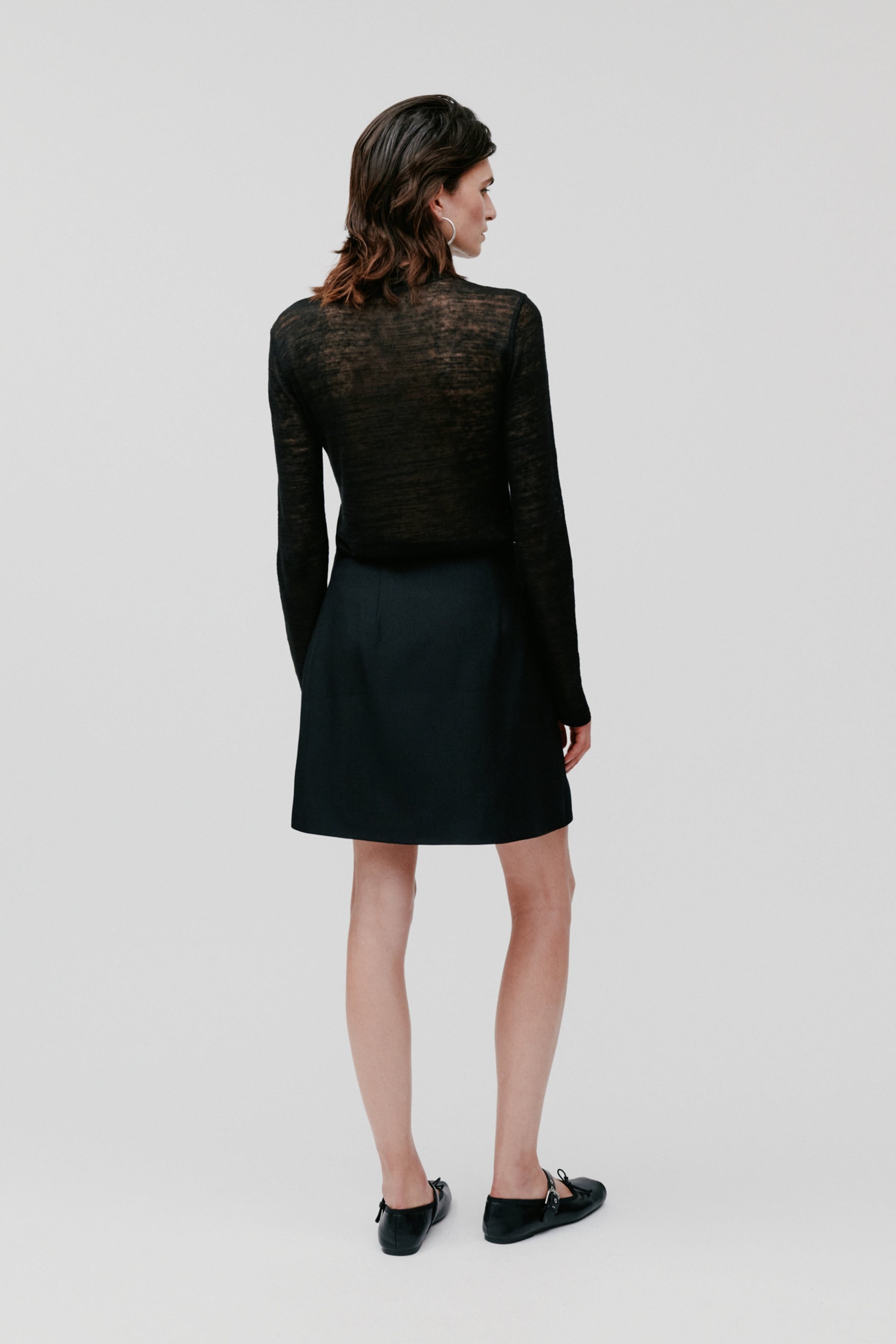 STEVIE Skirt LOOKBOOK BACK 30600532-BK999