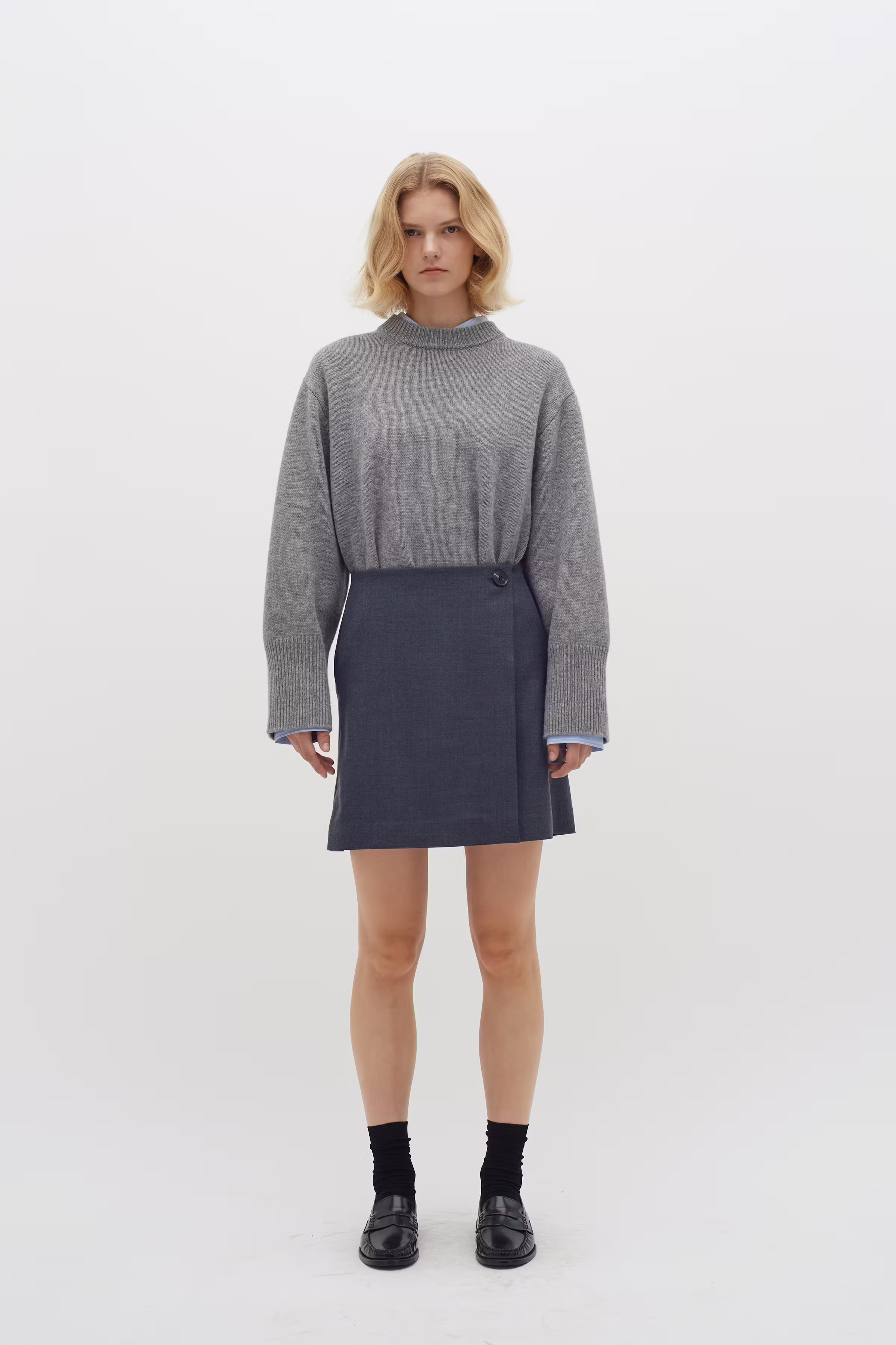 BuneIW Skjørt LOOKBOOK FRONT 30108583-302304