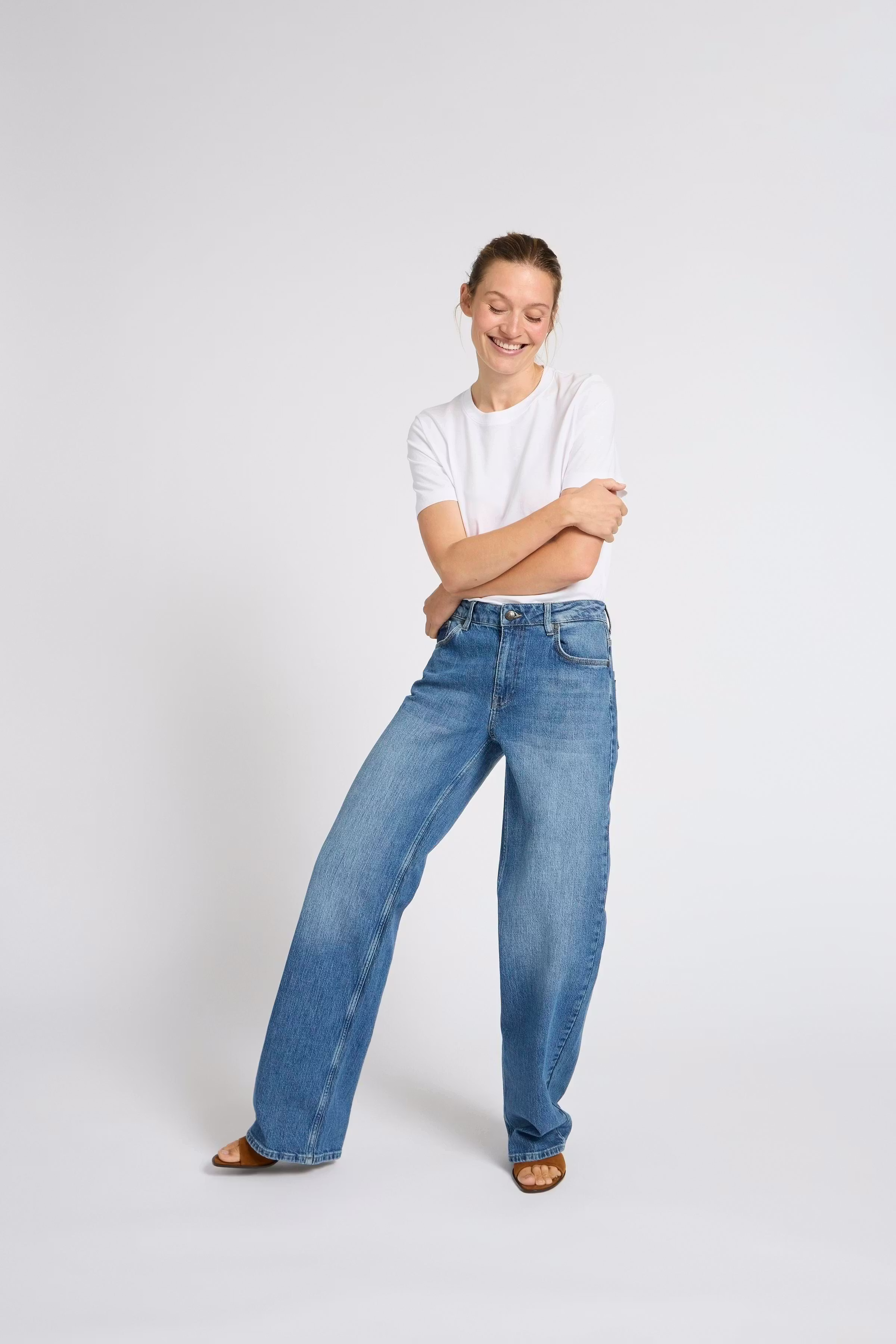 PZVEGA UHW Jeans Wide Leg LOCATION NONE 50207173-200005