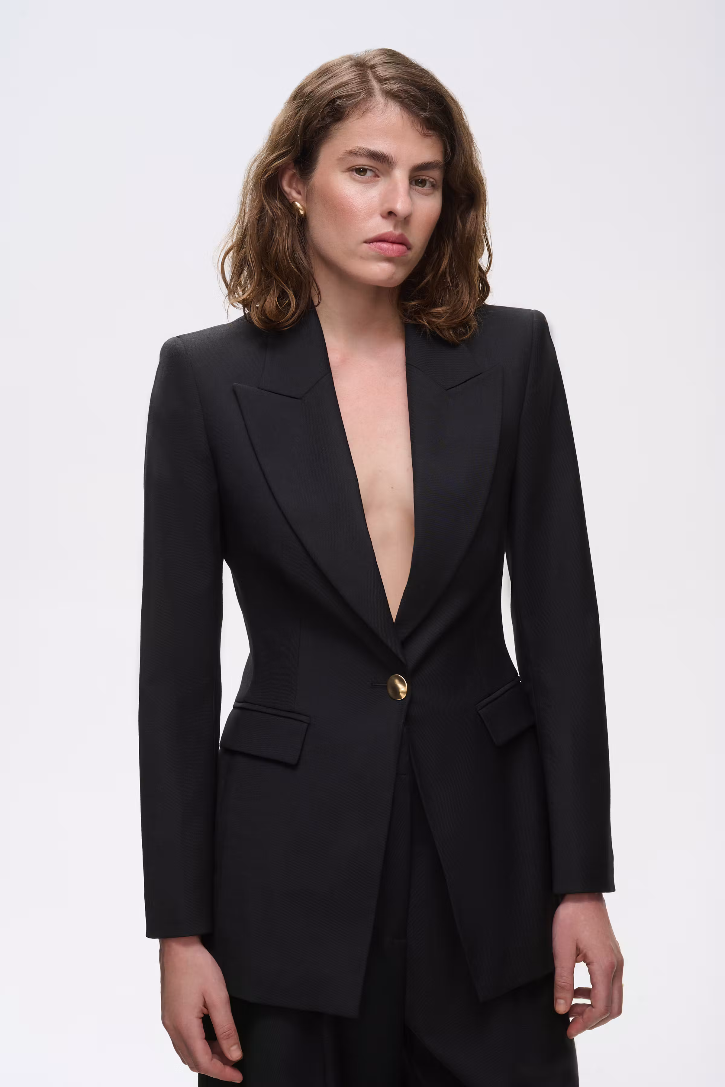 IOJolanka Blazer LOOKBOOK FRONT 30600052-BK999