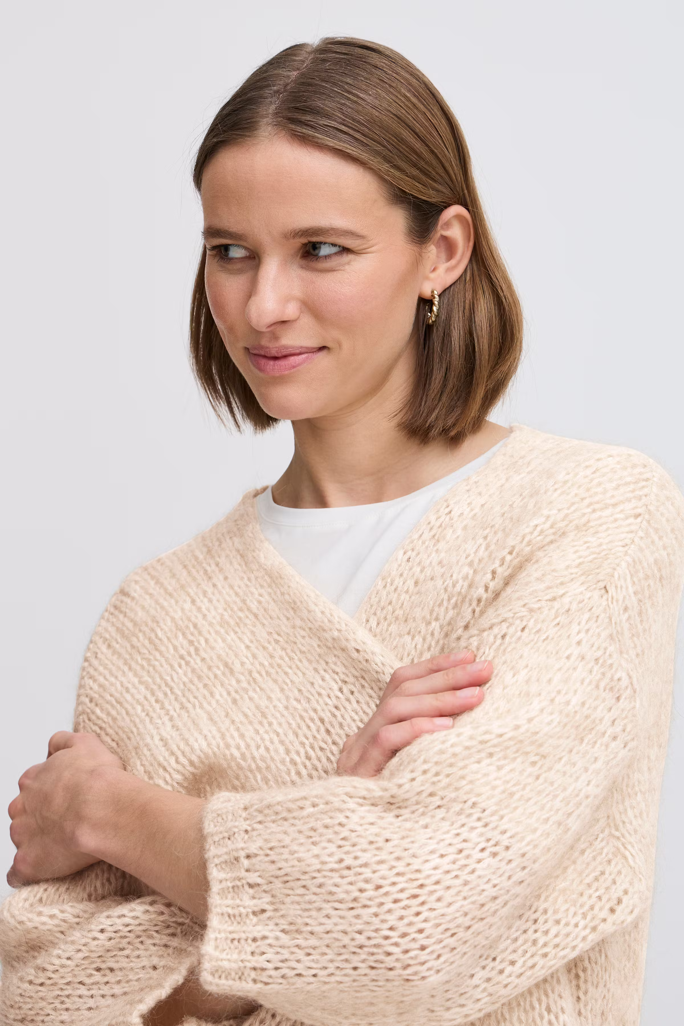 BYNONAX Strikket cardigan LOOKBOOK DETAIL 20816622-1513041