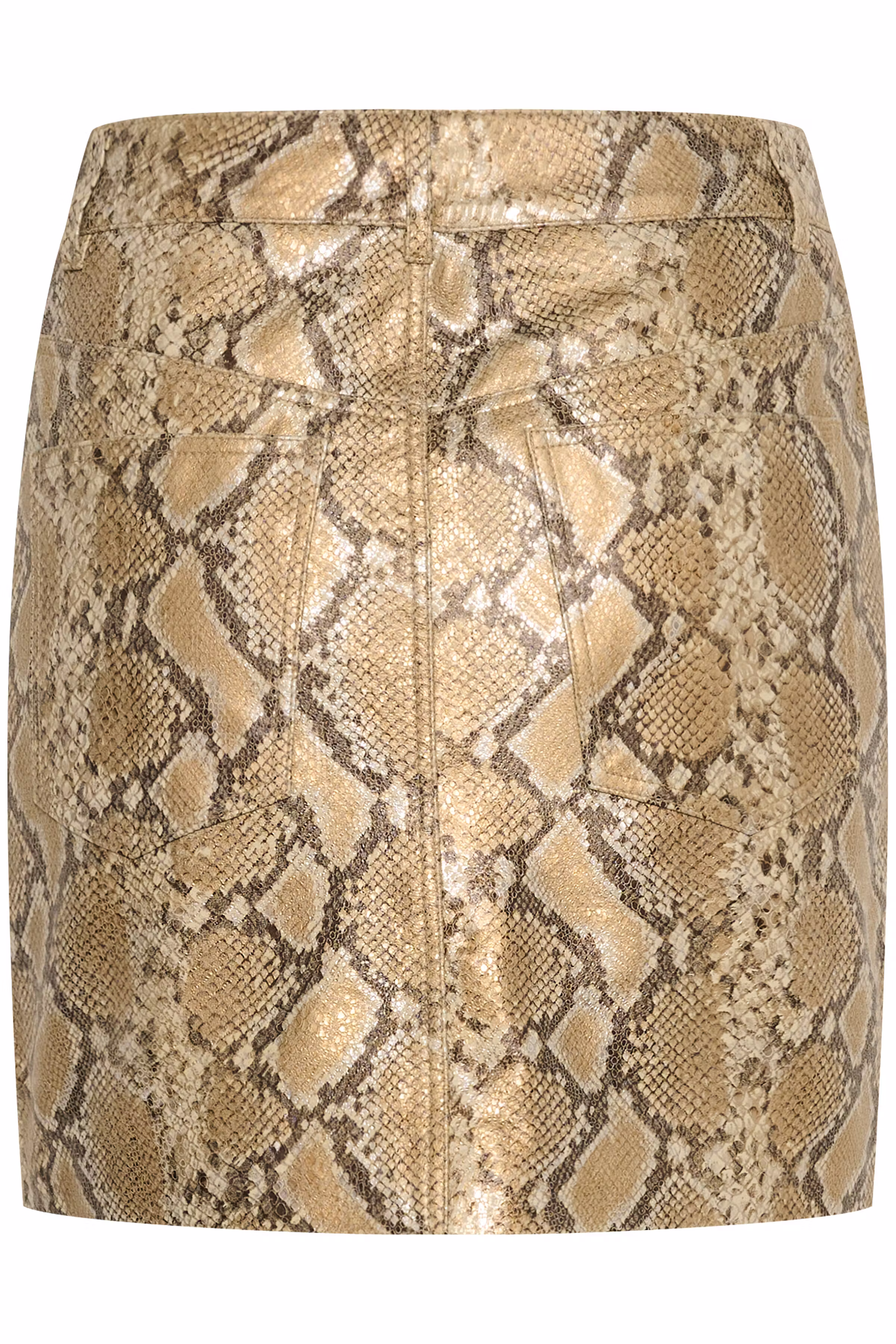 GZfeliza Leather skirt PACK BACK 10910159-107572