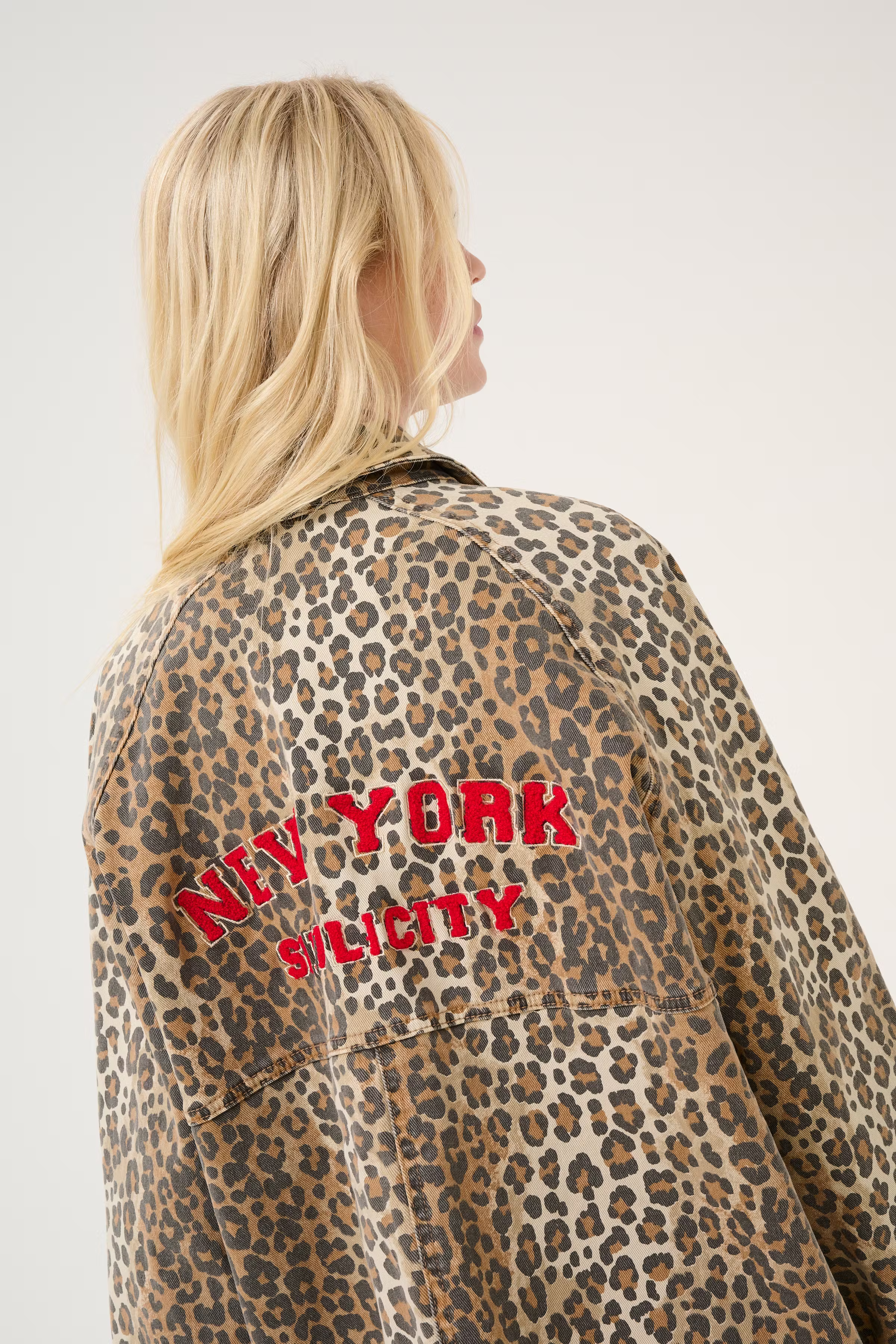 CUaliena Leopard Shirt jacket LOOKBOOK DETAIL 50111657-107355