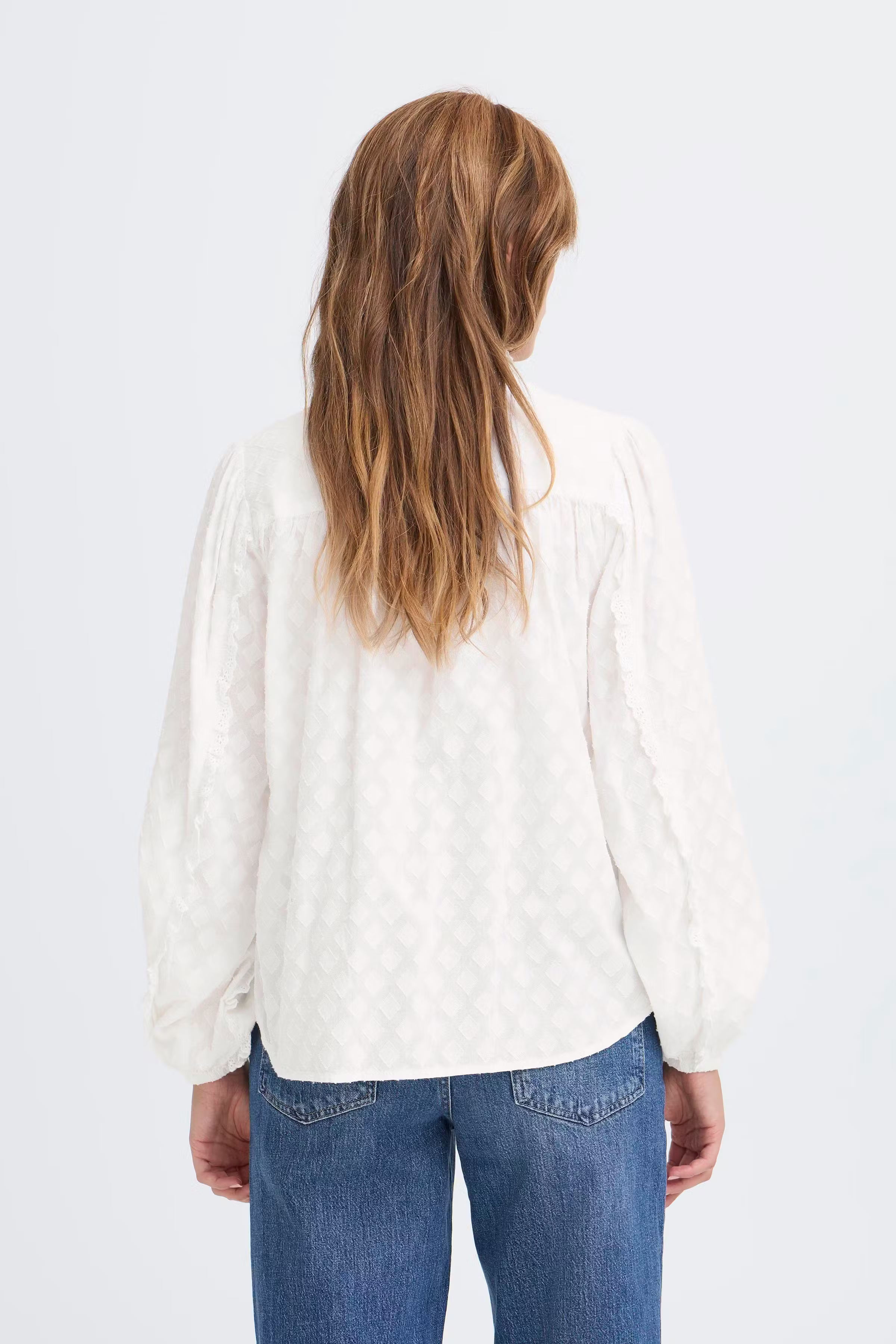 PZELOISE Skjorte LOOKBOOK BACK 50210094-114201