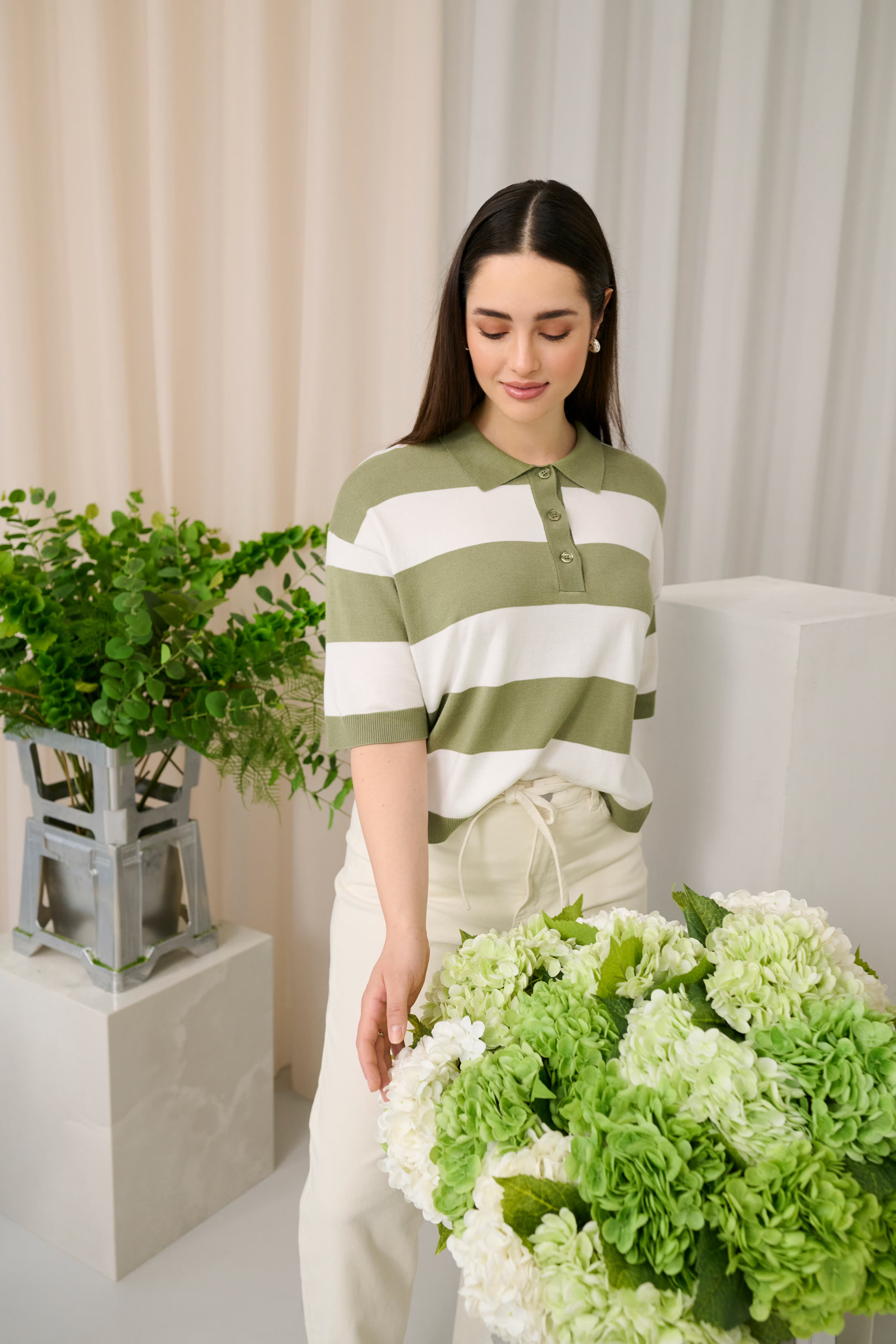 KAlizza poloskjorte LOCATION NONE 10509932-108279