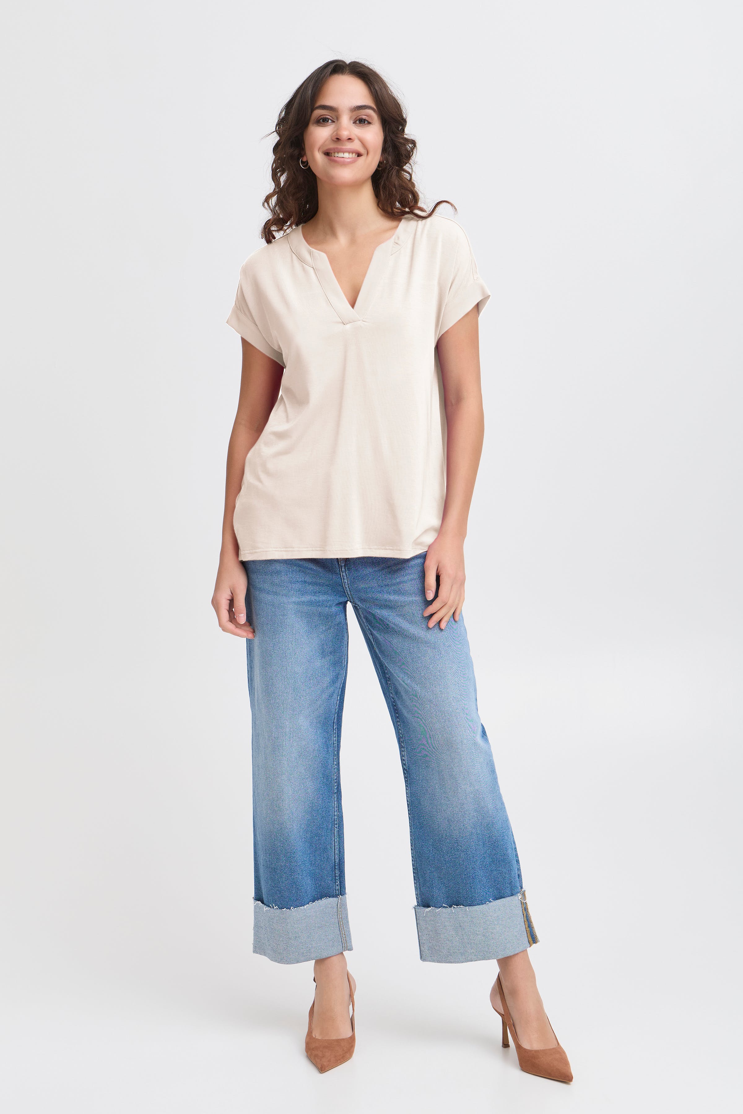 FRLIV T-shirt LOOKBOOK FRONT 20613699-110701