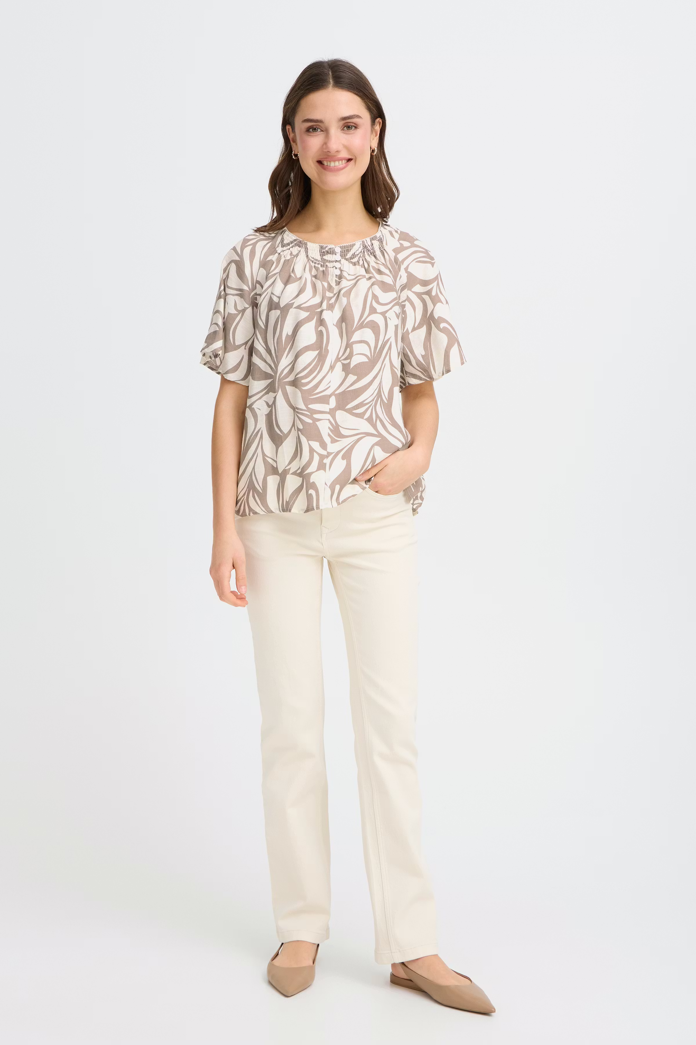 FRARIANA Bluse LOOKBOOK FRONT 20617533-900006094