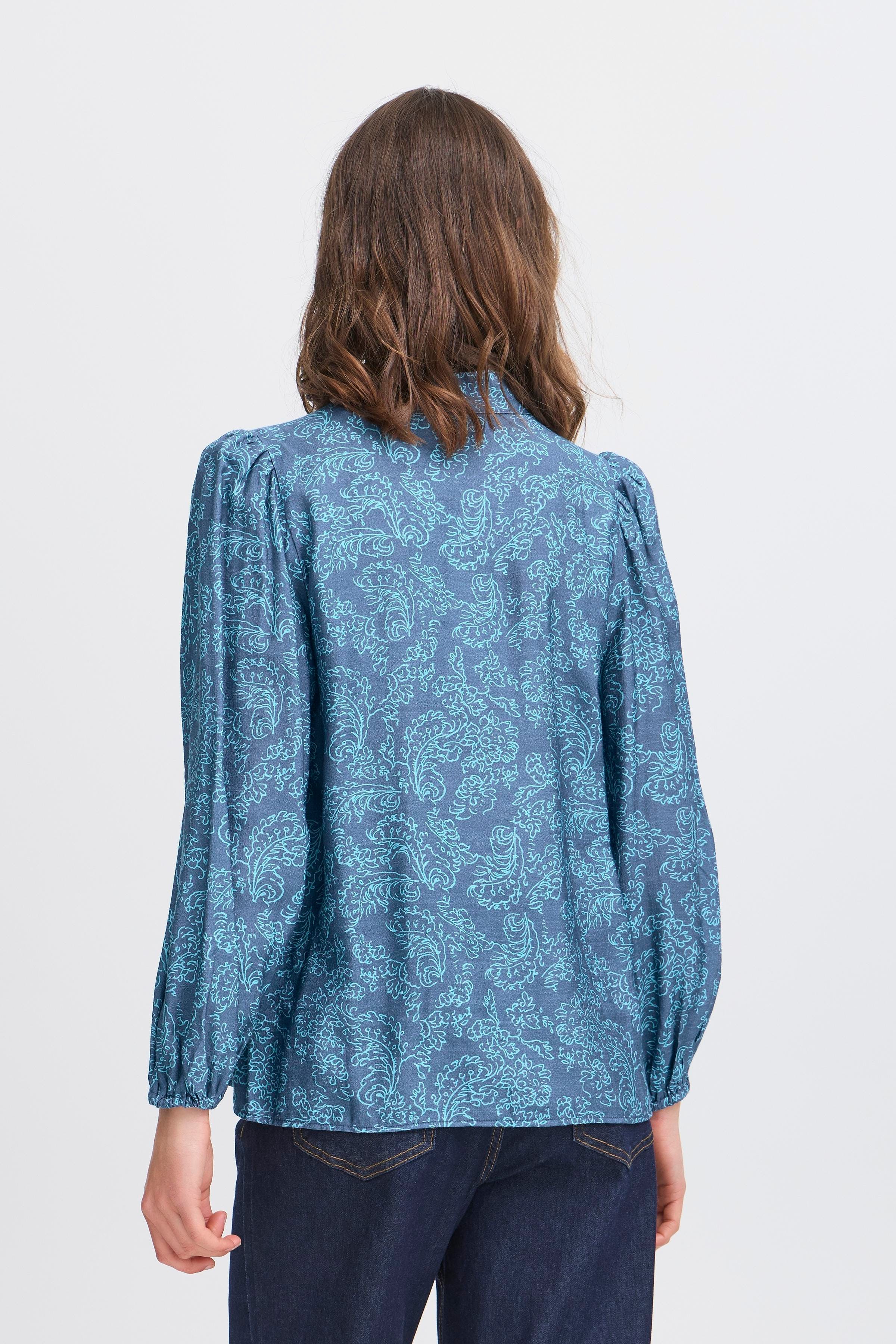 FRARIANA Overhemd LOOKBOOK BACK 20616043-205107