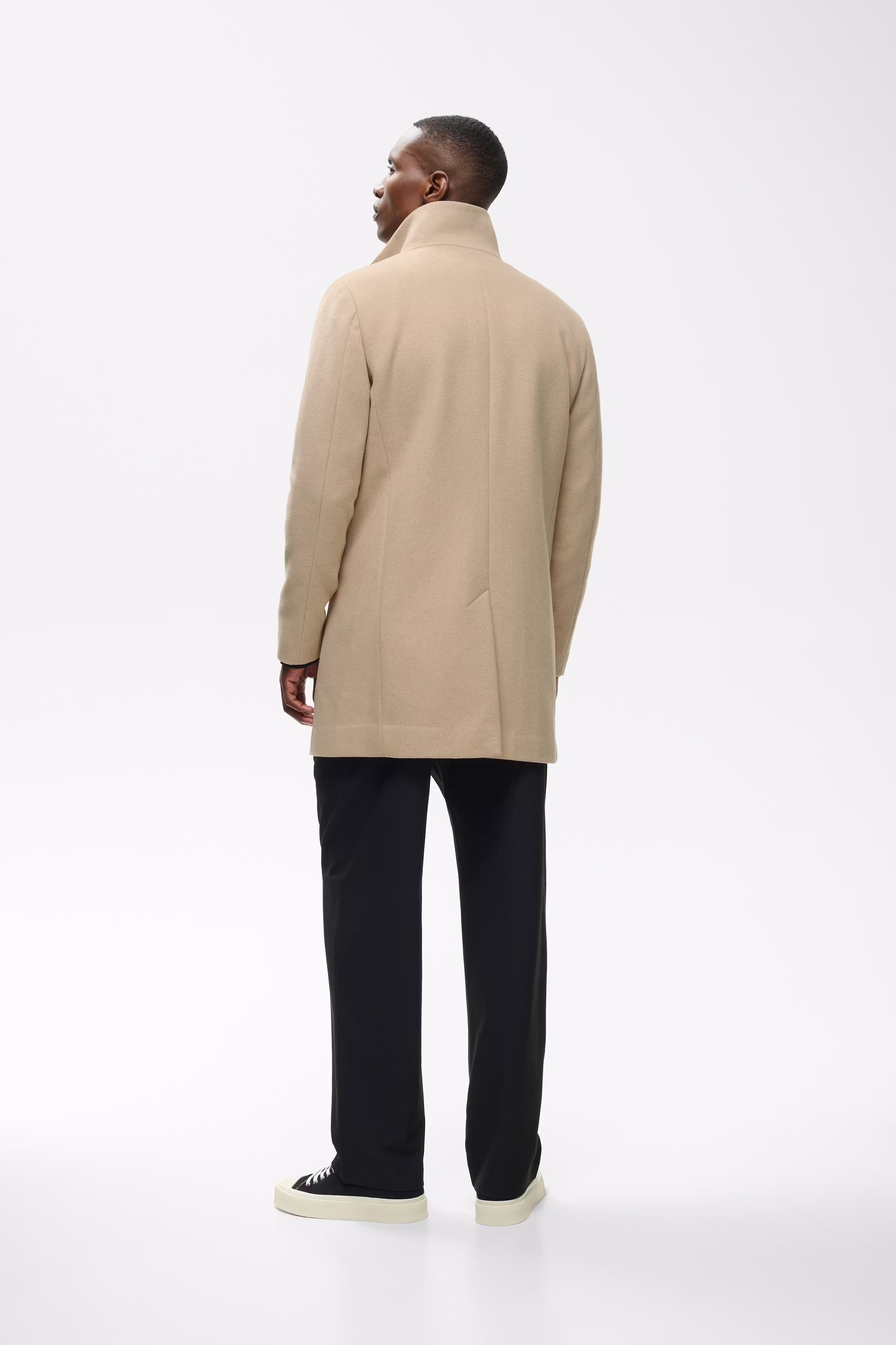 Harvey Wool Coat LOOKBOOK BACK 30203845-161105