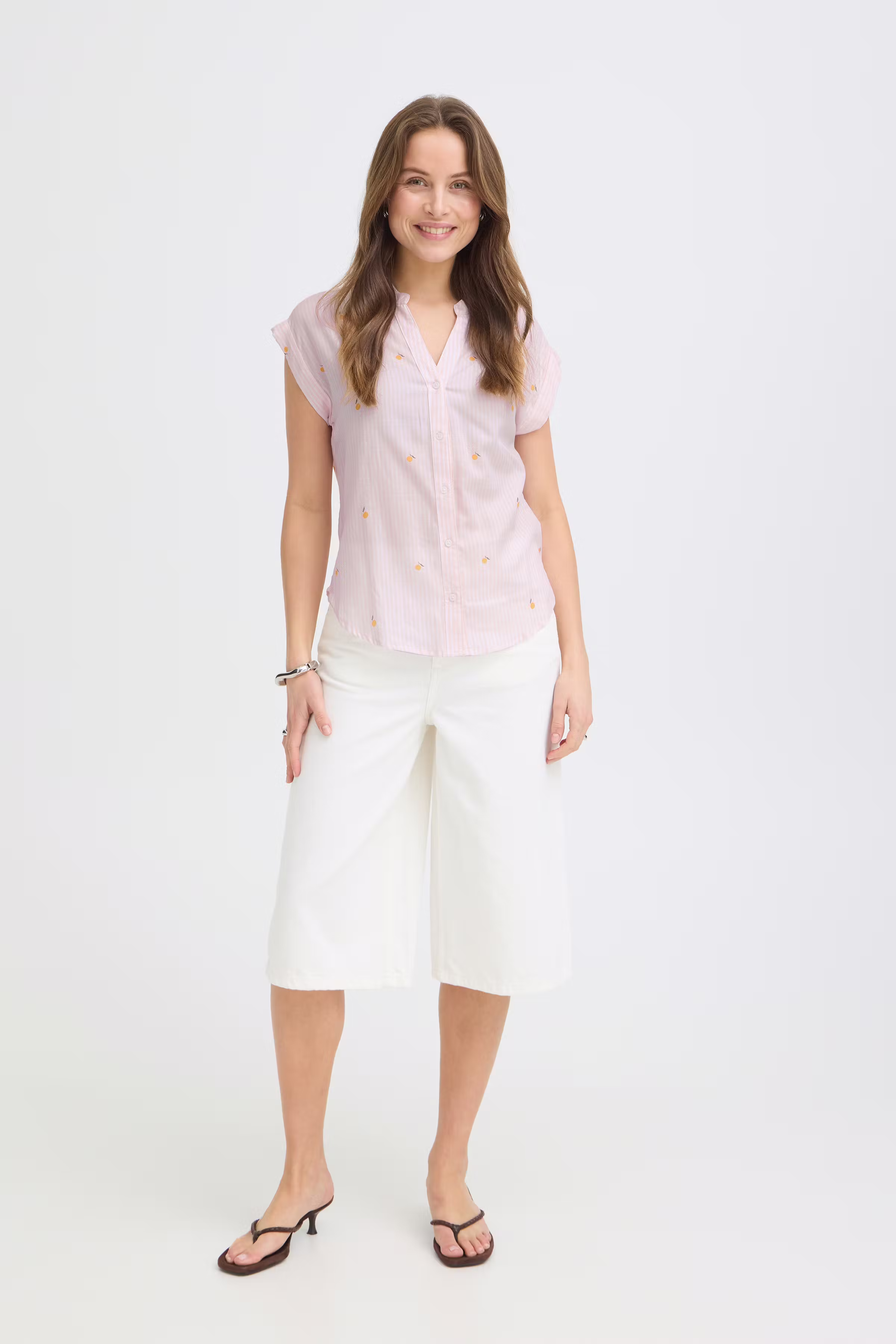 BYISILAS Skjorte LOOKBOOK FRONT 20818976-900008393