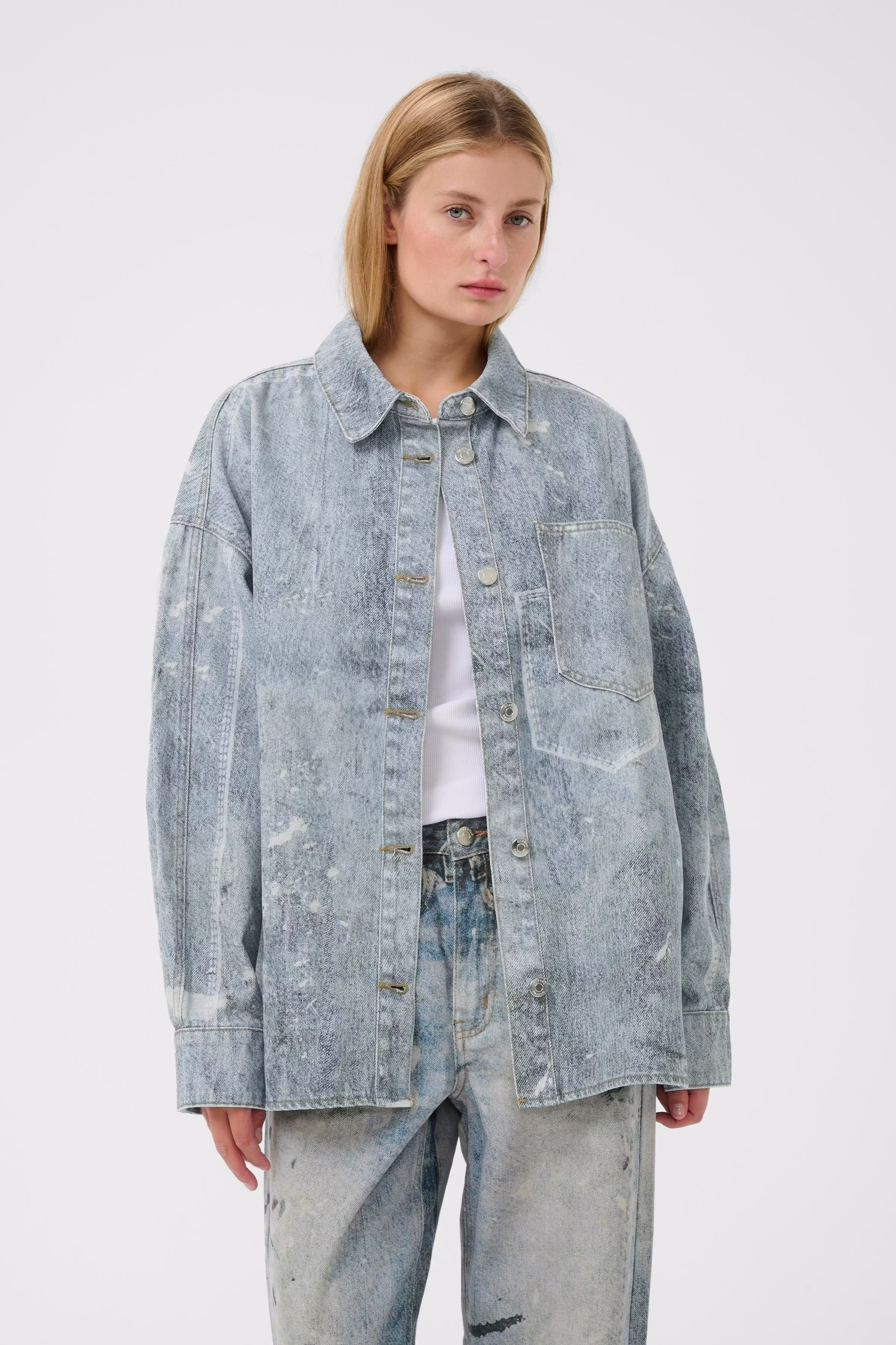 GZcornelia Denimskjorte LOOKBOOK FRONT 10910864-108834