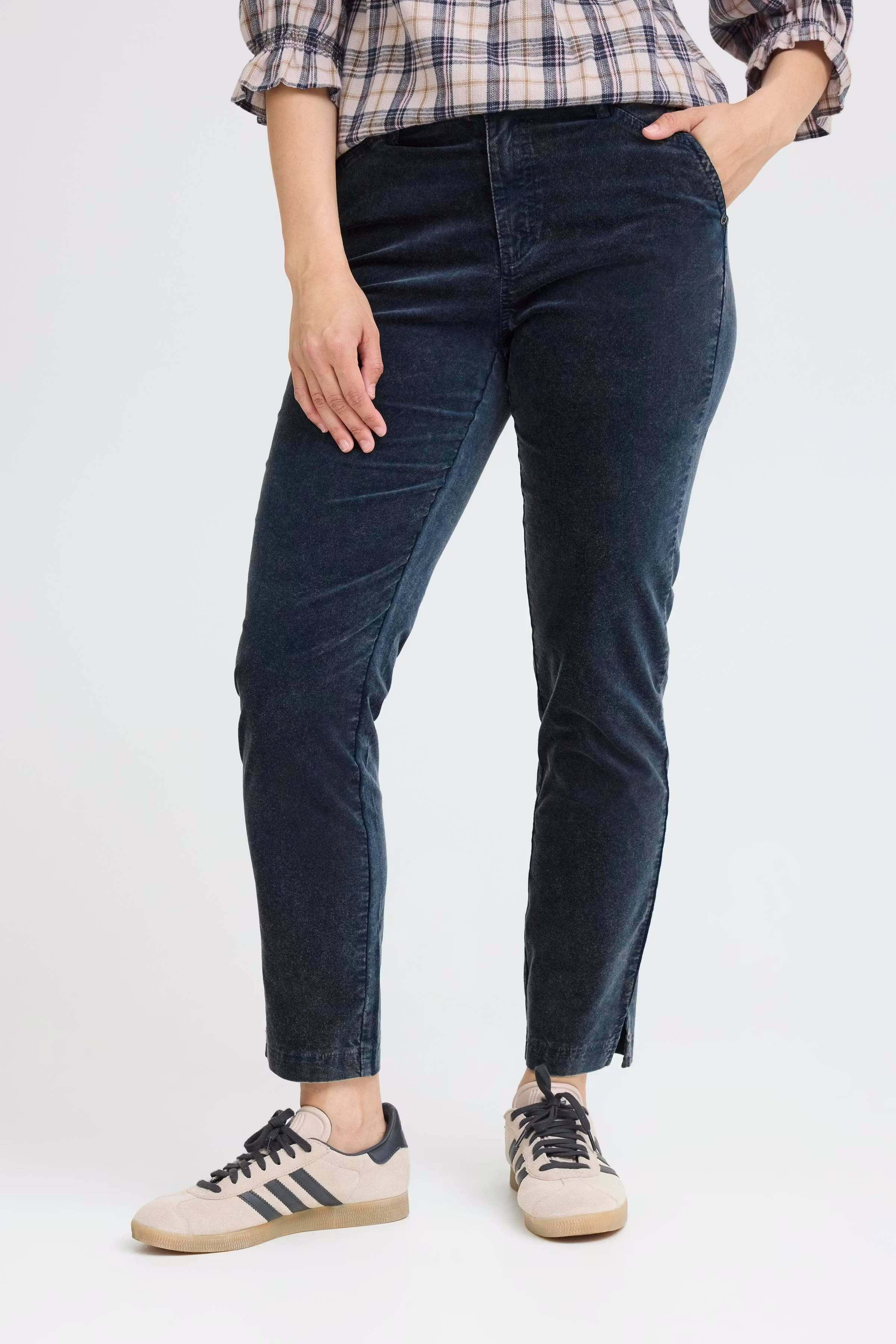 PZFIBA High Waist Skinny Leg Bukser LOOKBOOK FRONT 50209144-194020