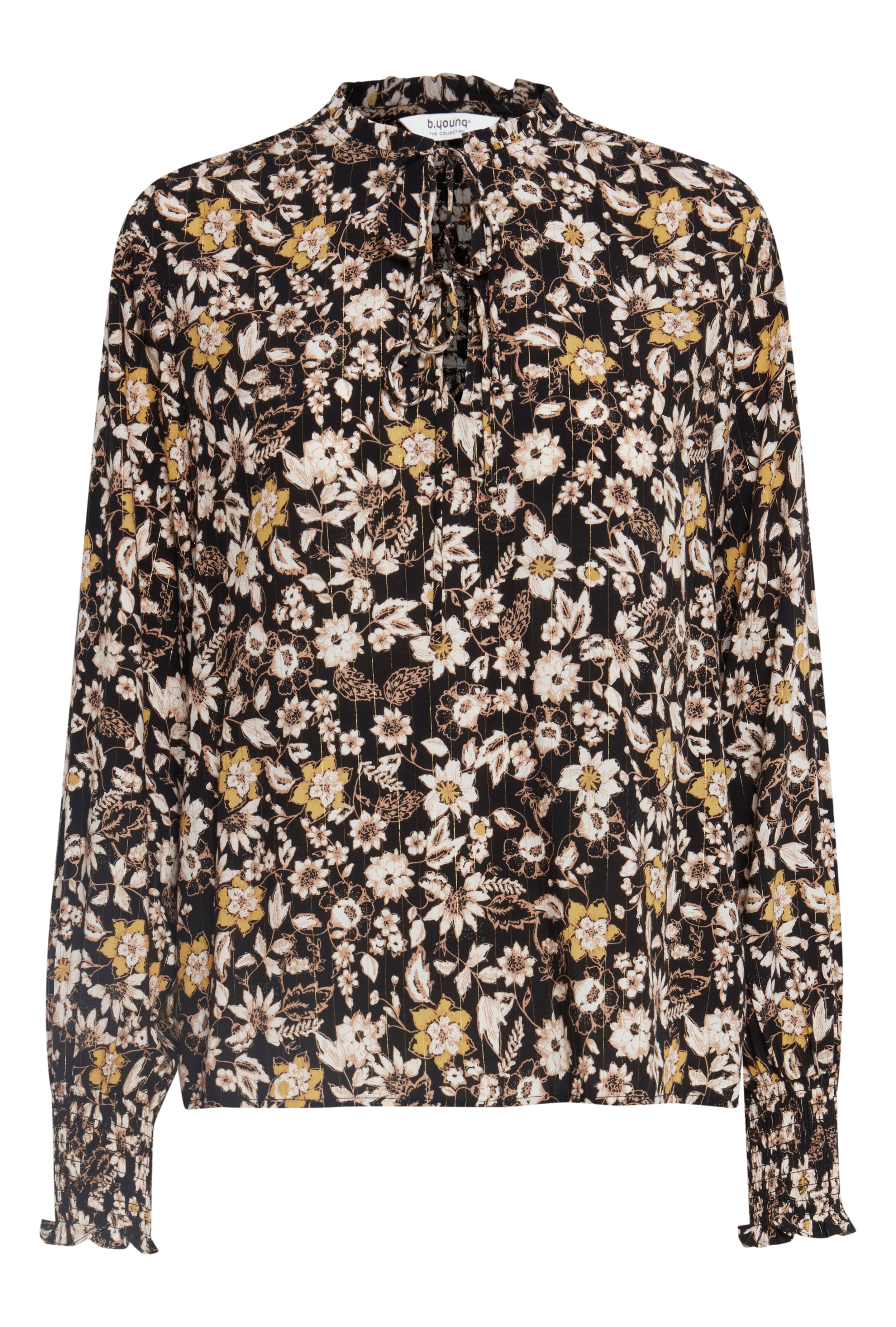 Blouse with long sleeve PACK FRONT 20810166-200899