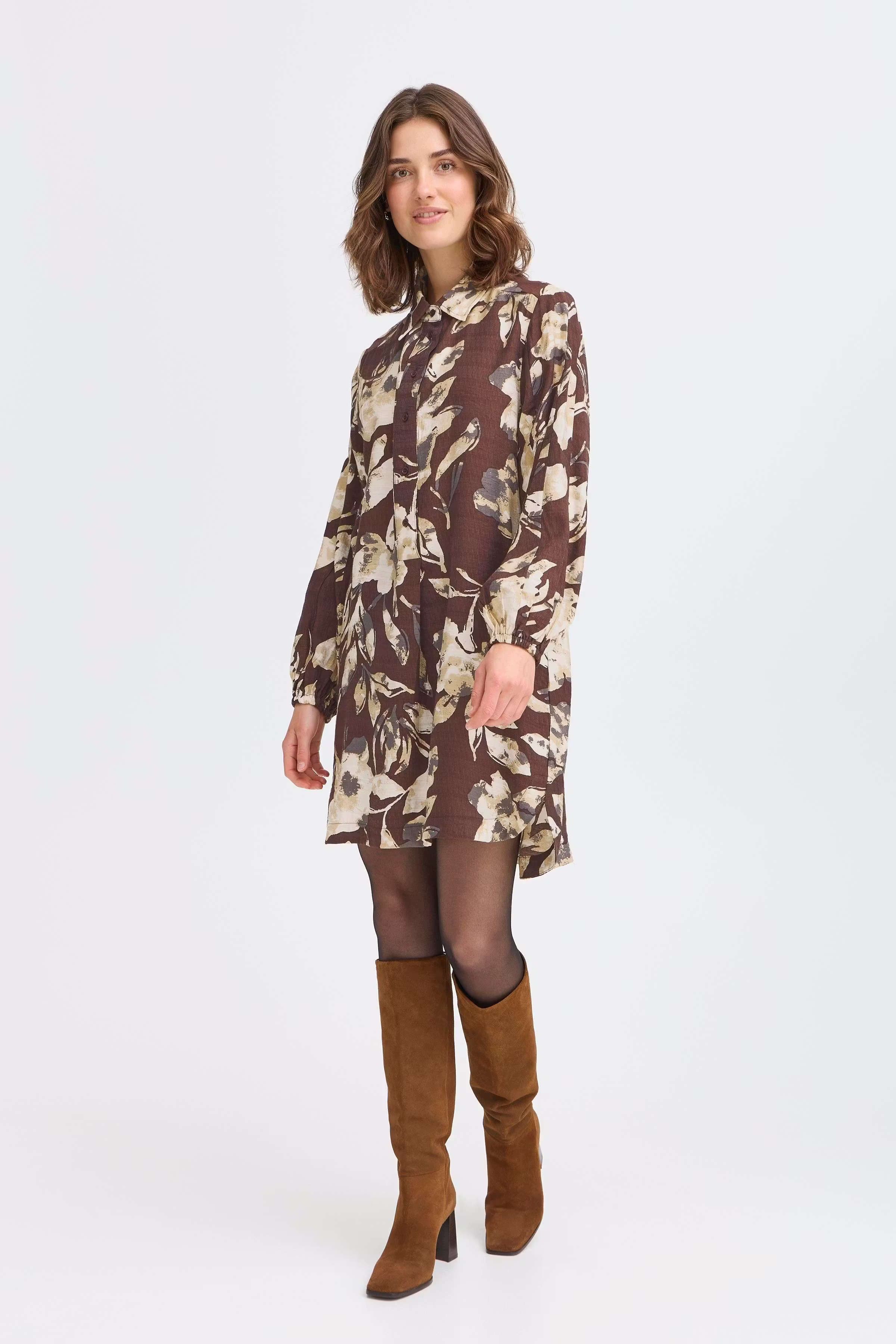 FRARIANA Kjole LOOKBOOK FRONT 20617073-900001438