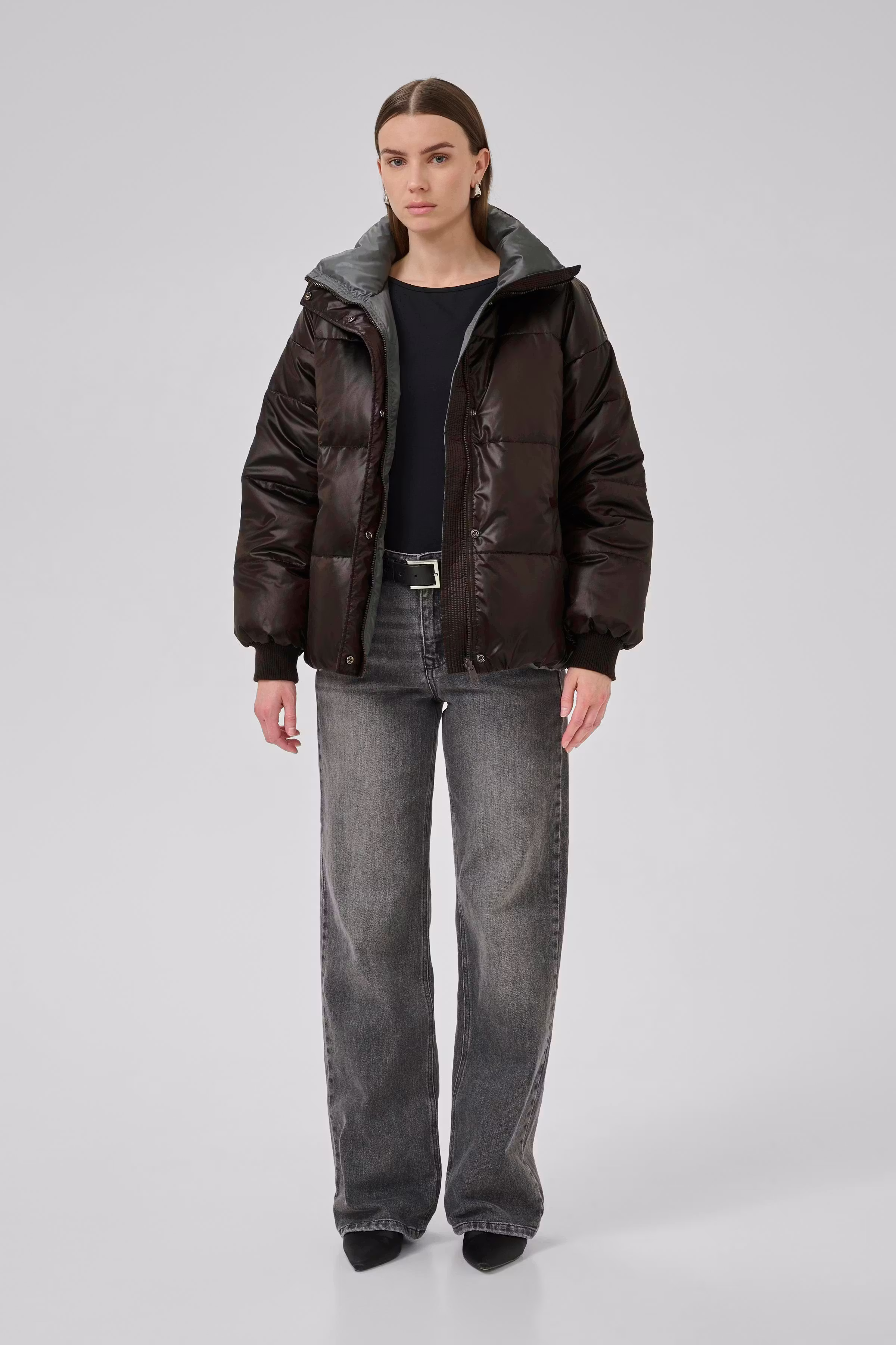 GlossyMW Puffer jacket LOOKBOOK FRONT 10705224-191103