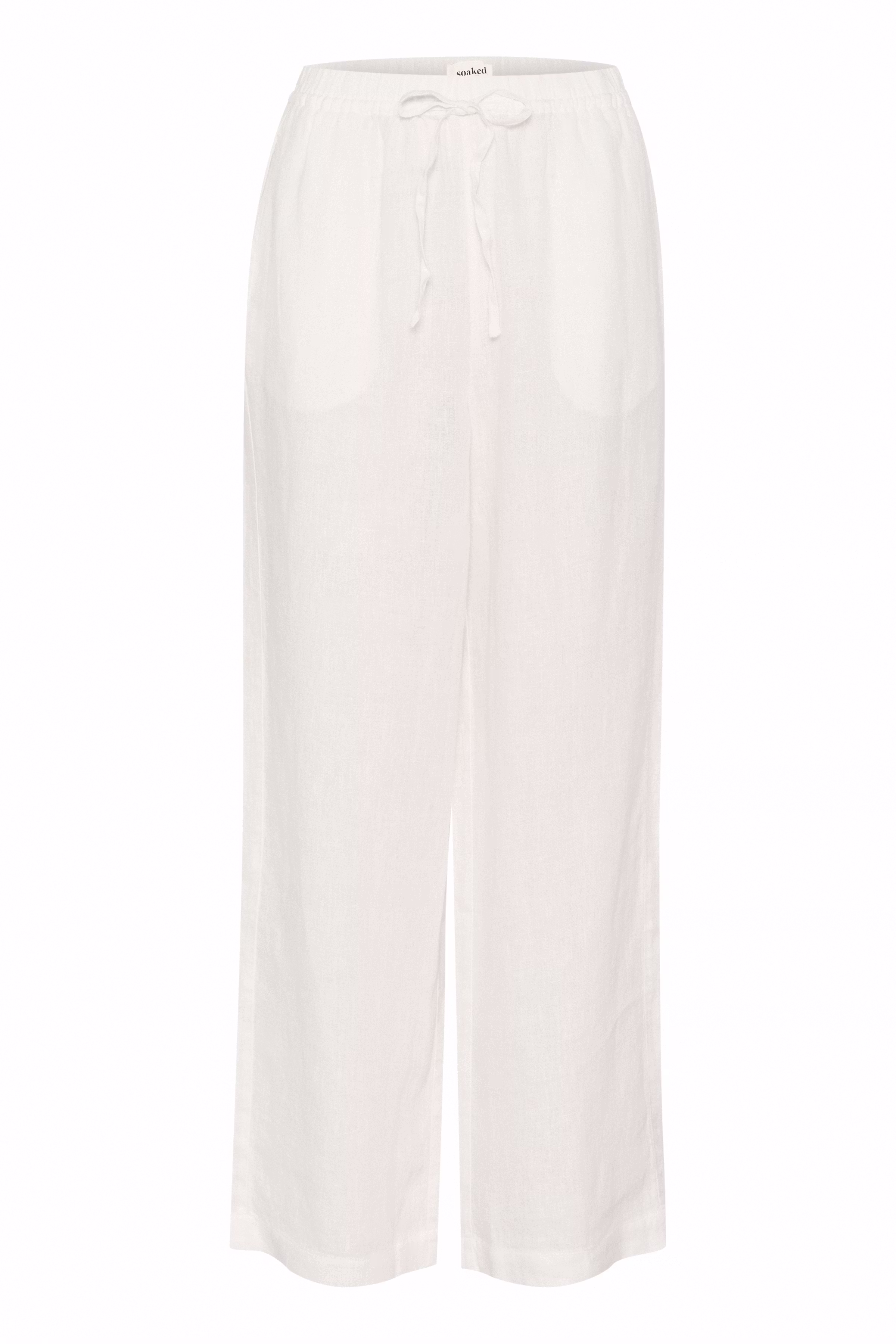 SLCelian Linen Trousers PACK FRONT 30408216-111001