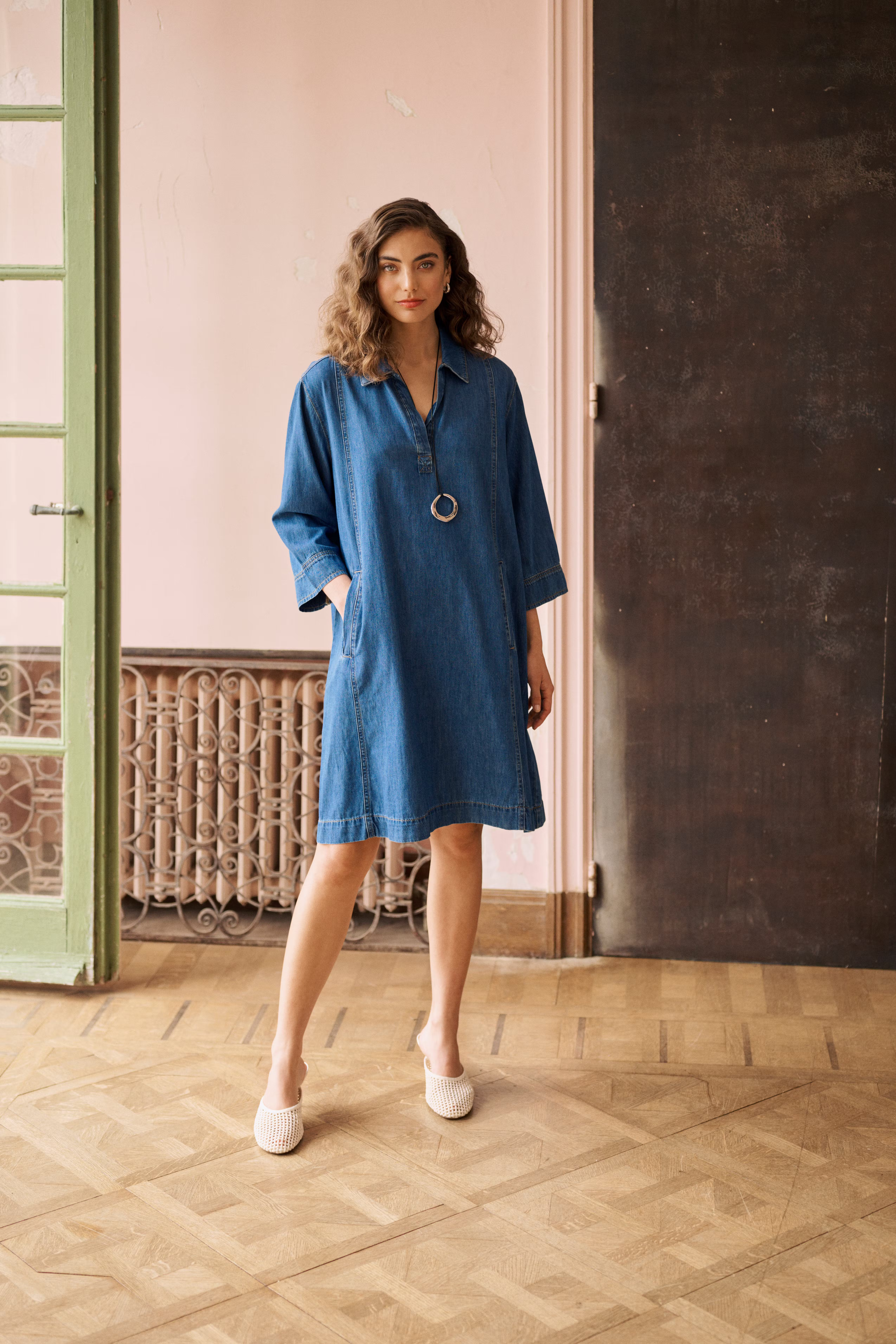 CUpin Denim dress LOCATION NONE 50111963-500029