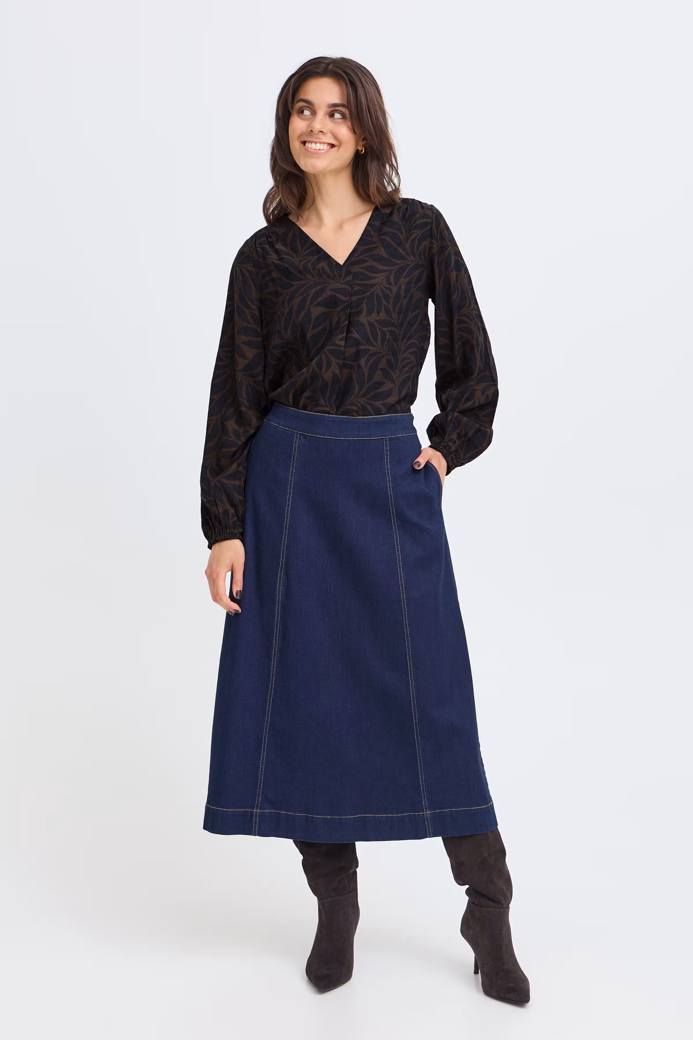 FRARIANA Bluse LOOKBOOK FRONT 20614542-900013355