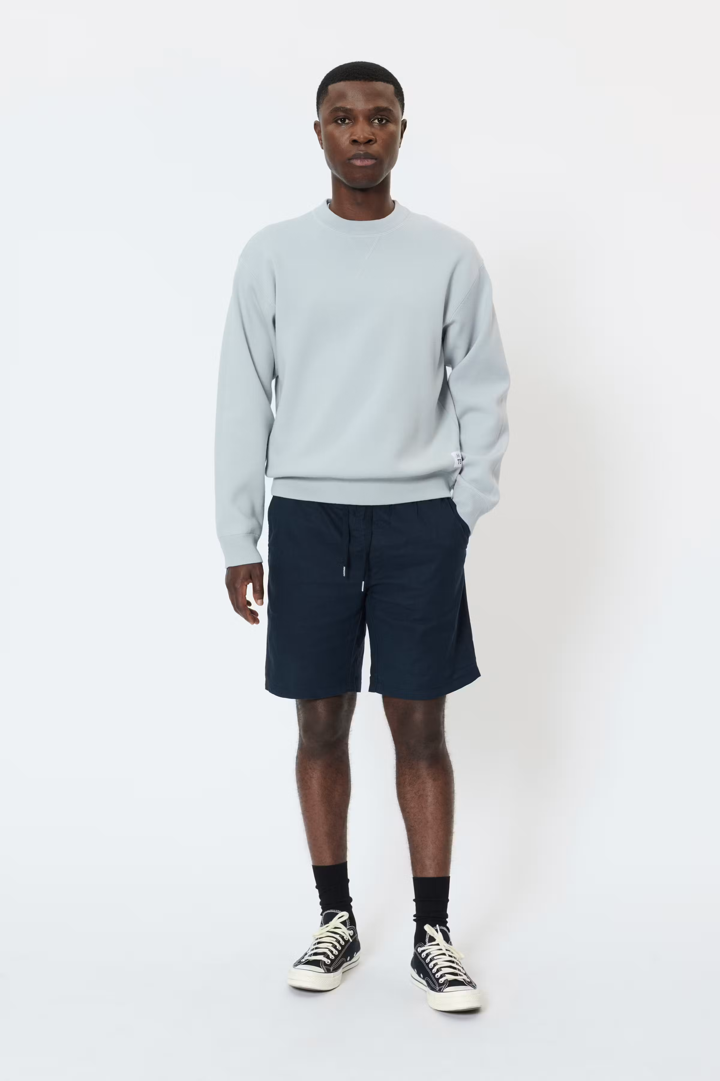 MAbarton linne-shorts LOOKBOOK FRONT 30206032-194011