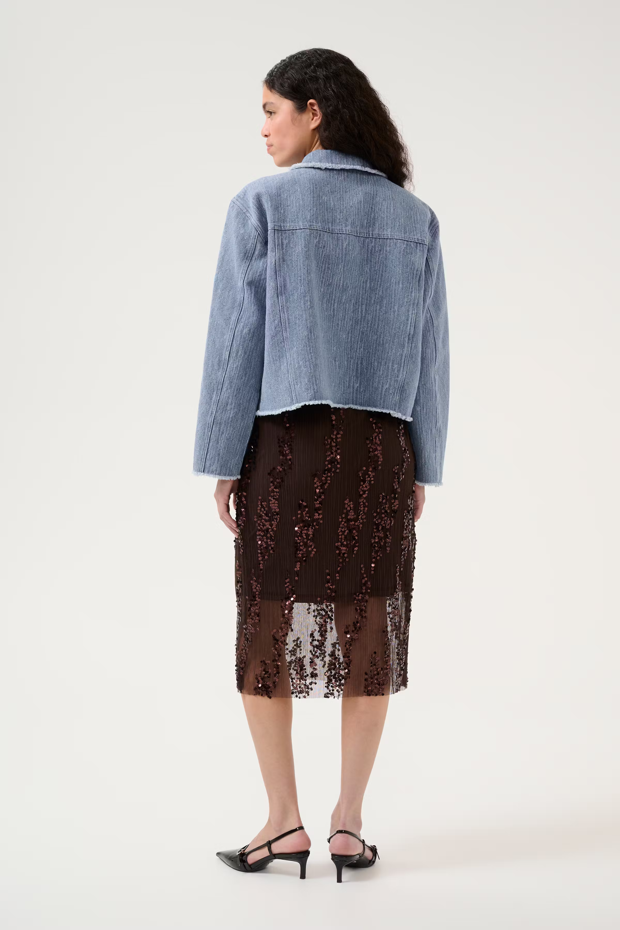 KBUrbana Denim shirt LOOKBOOK BACK 10105413-100130