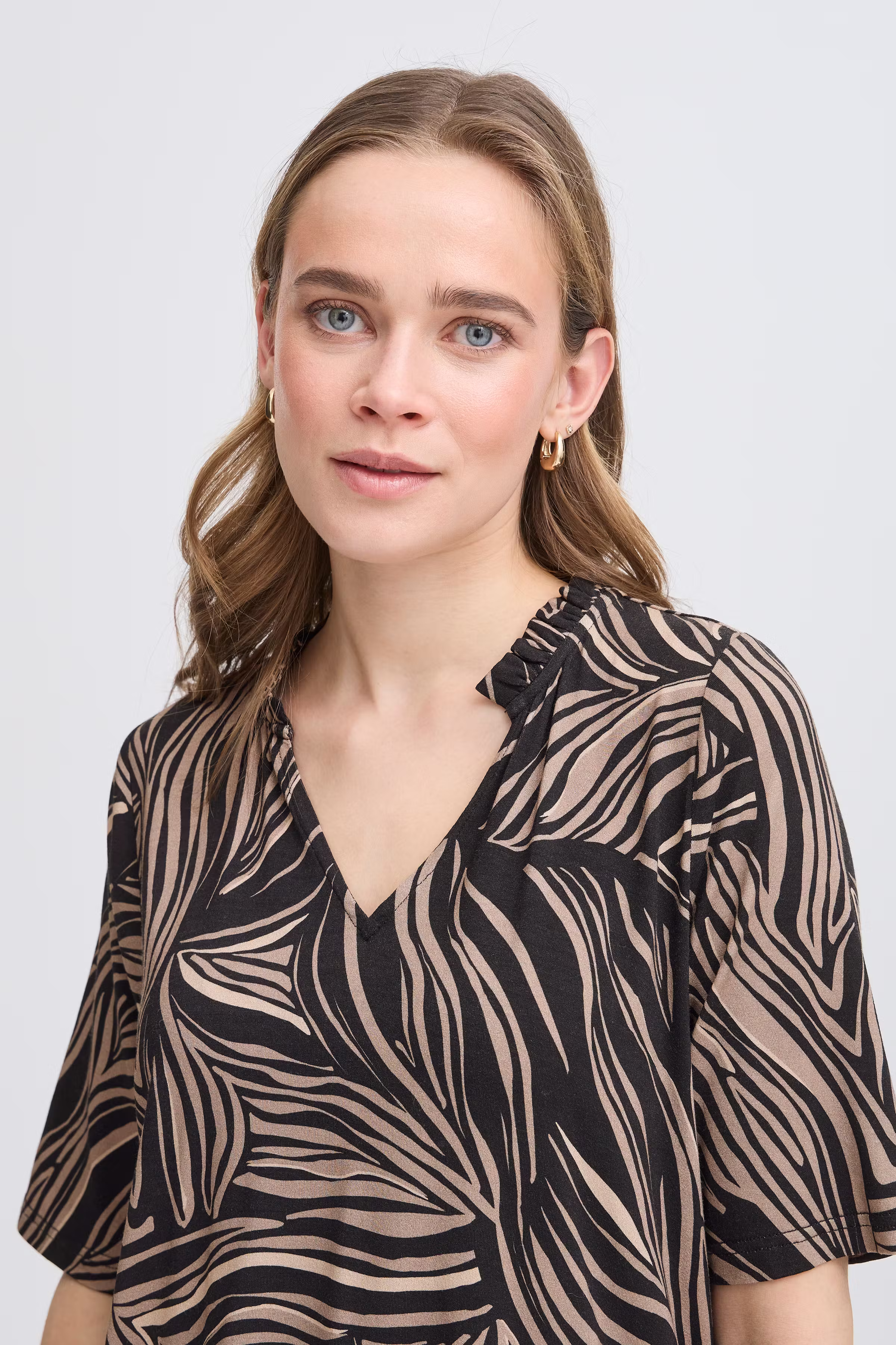 FRFLORA T-shirt LOOKBOOK DETAIL 20615879-205293