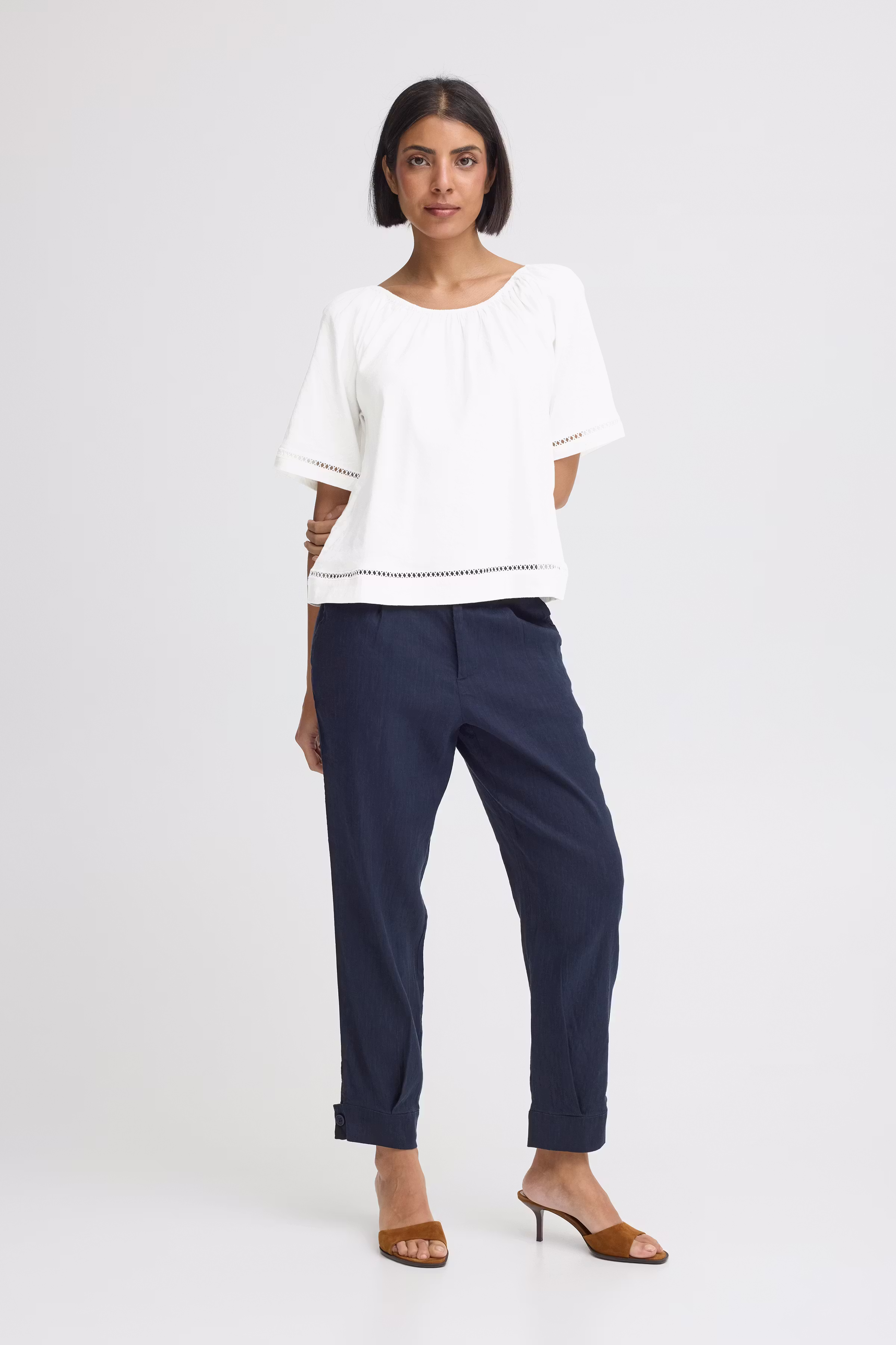 PZLUCA Bluse LOOKBOOK FRONT 50210438-114800