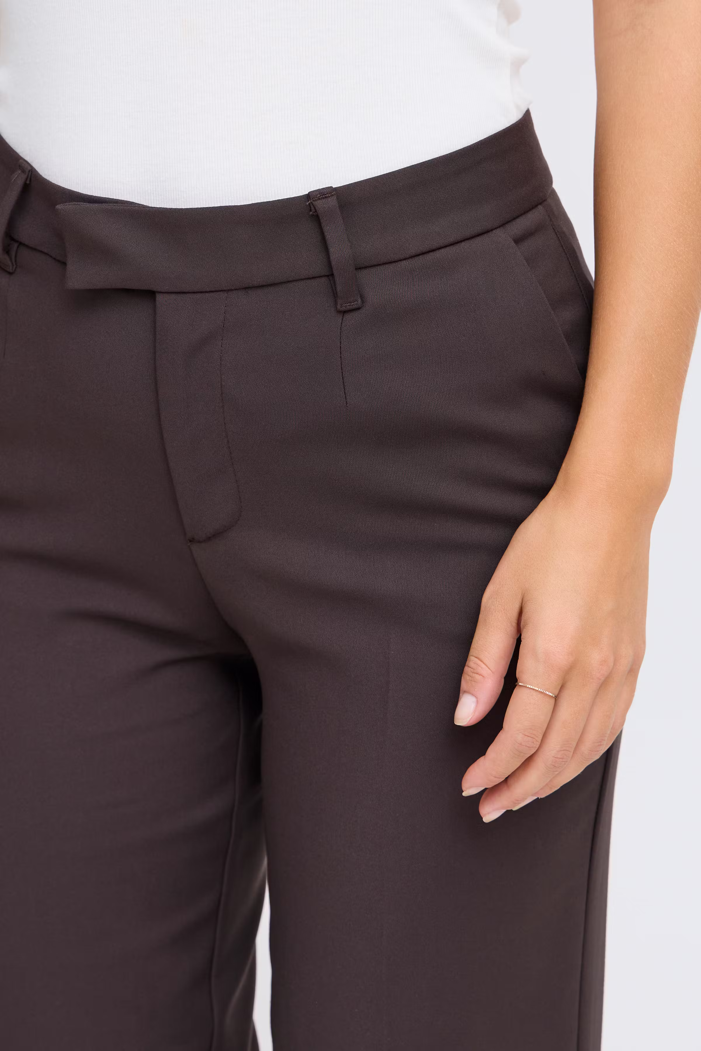 PZBINDY High Waist Wide Leg Bukser LOOKBOOK DETAIL 50206519-191103