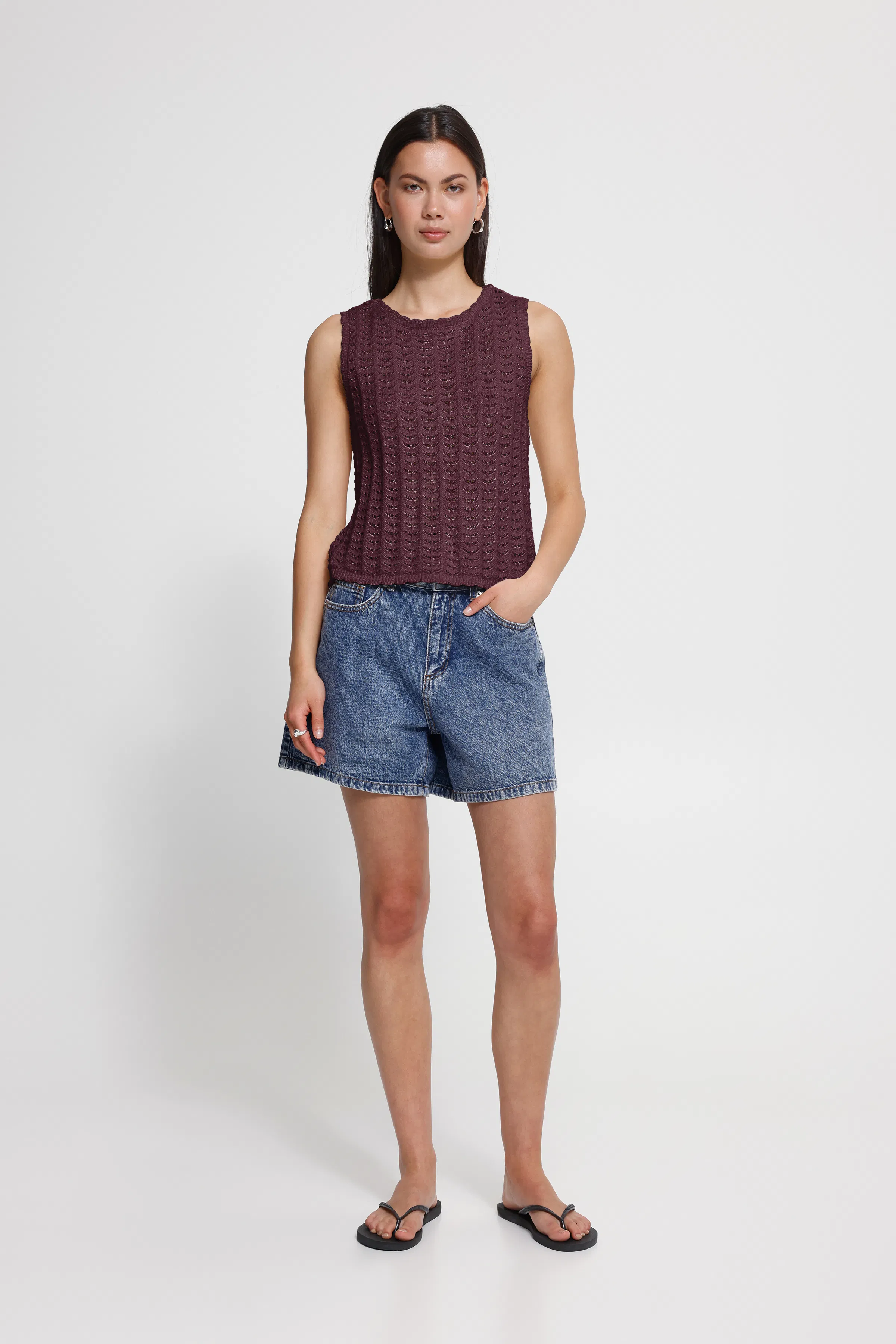 IHDOSIA Strikket vest LOOKBOOK FRONT 20125703-191623