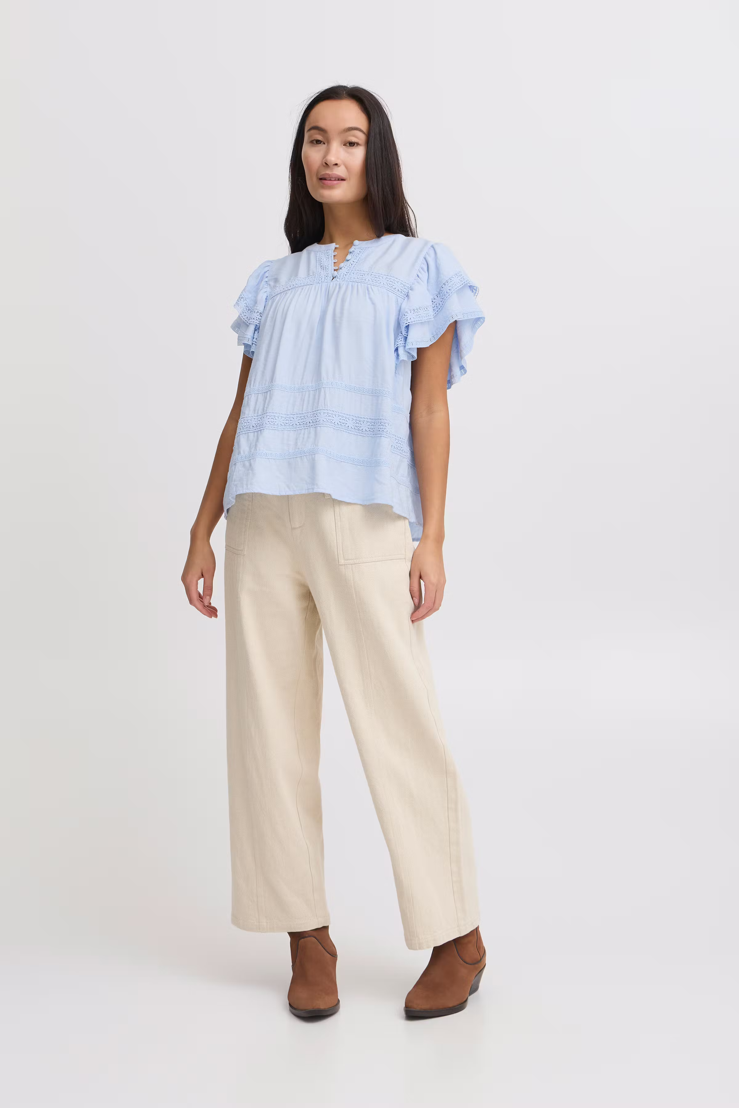 IRDEMI Blouse à manches courtes LOOKBOOK FRONT 20122628-144110