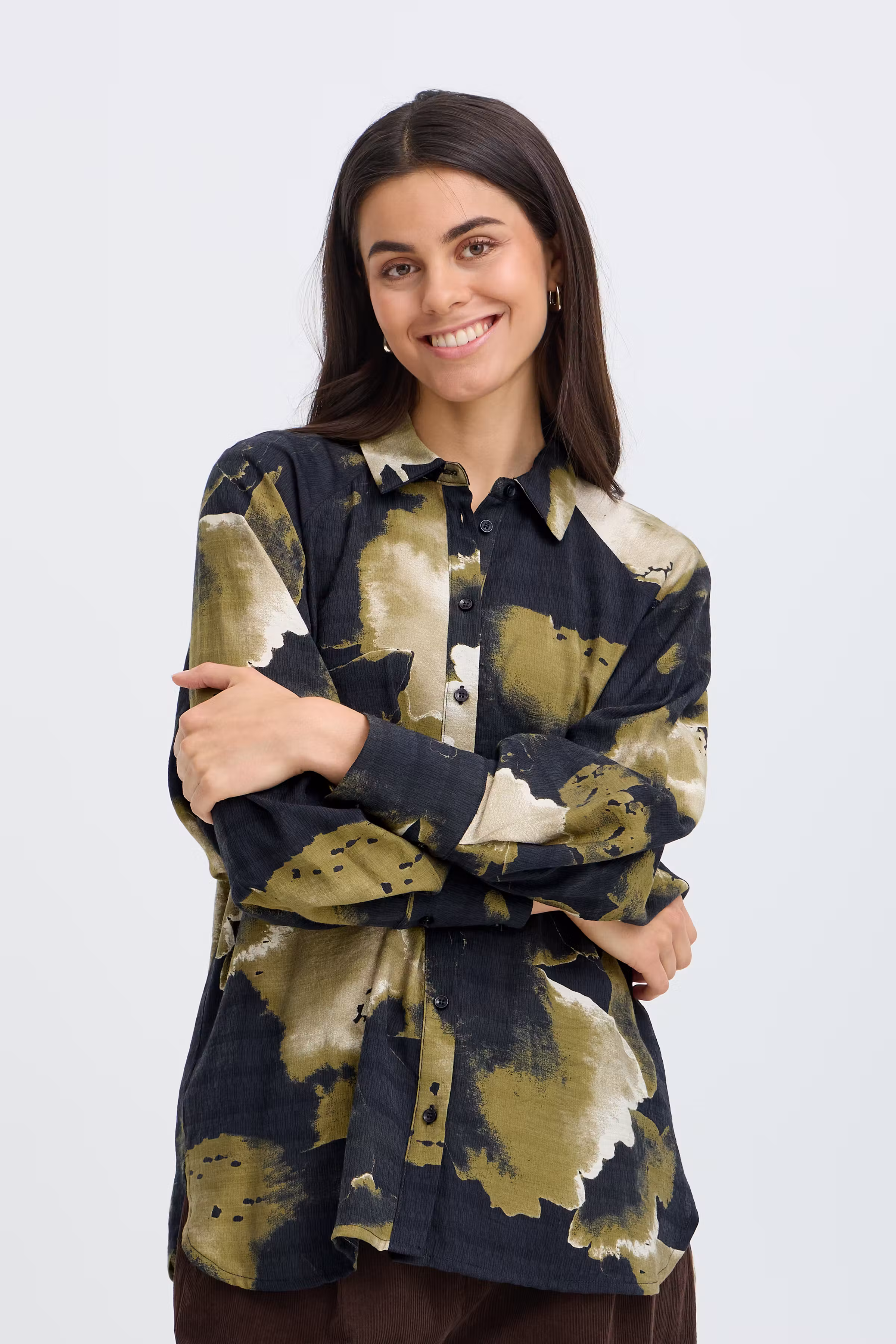 FRARIANA Skjorte LOOKBOOK FRONT 20618202-900012297