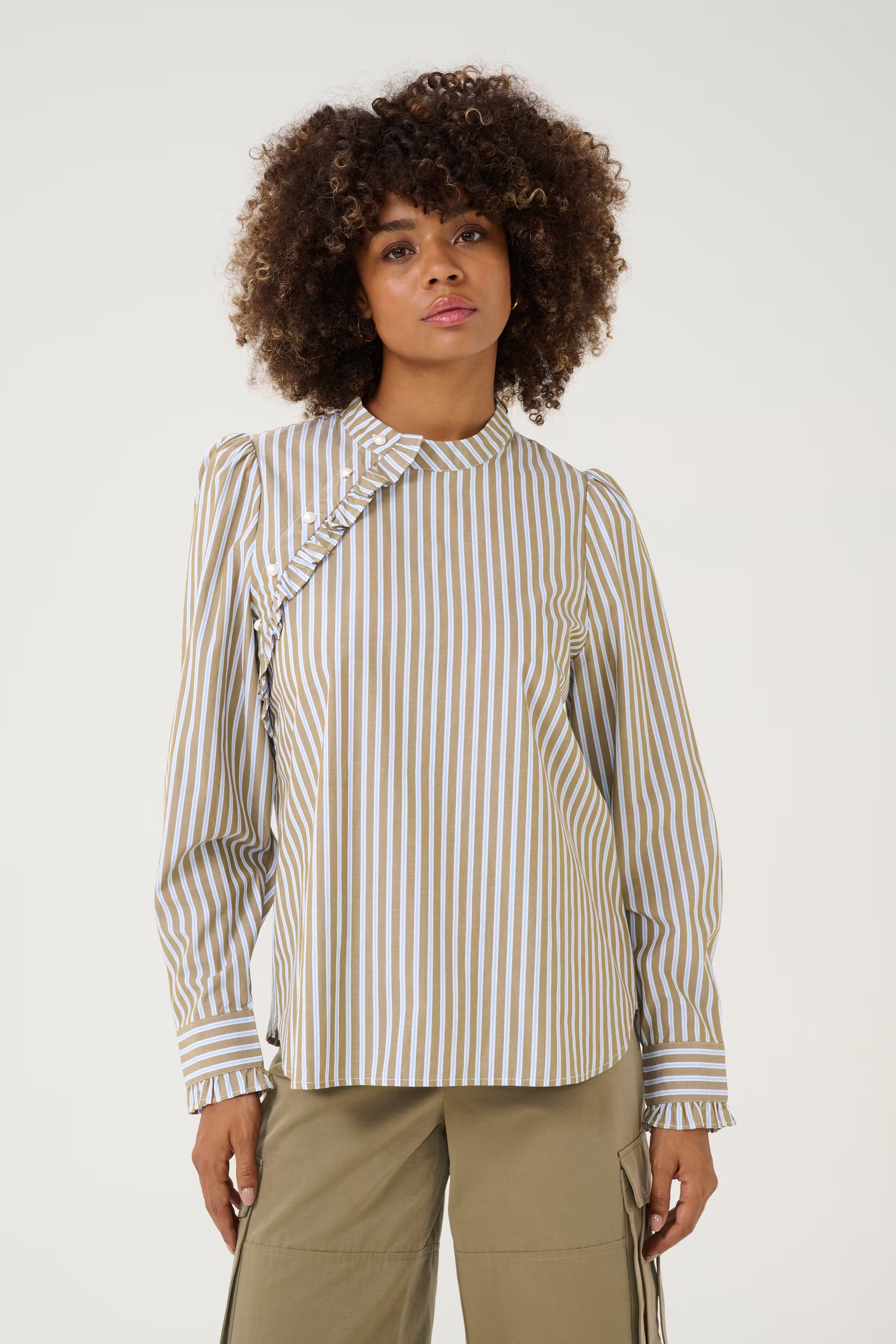 CUfabia Overhemd LOOKBOOK FRONT 50111392-107015