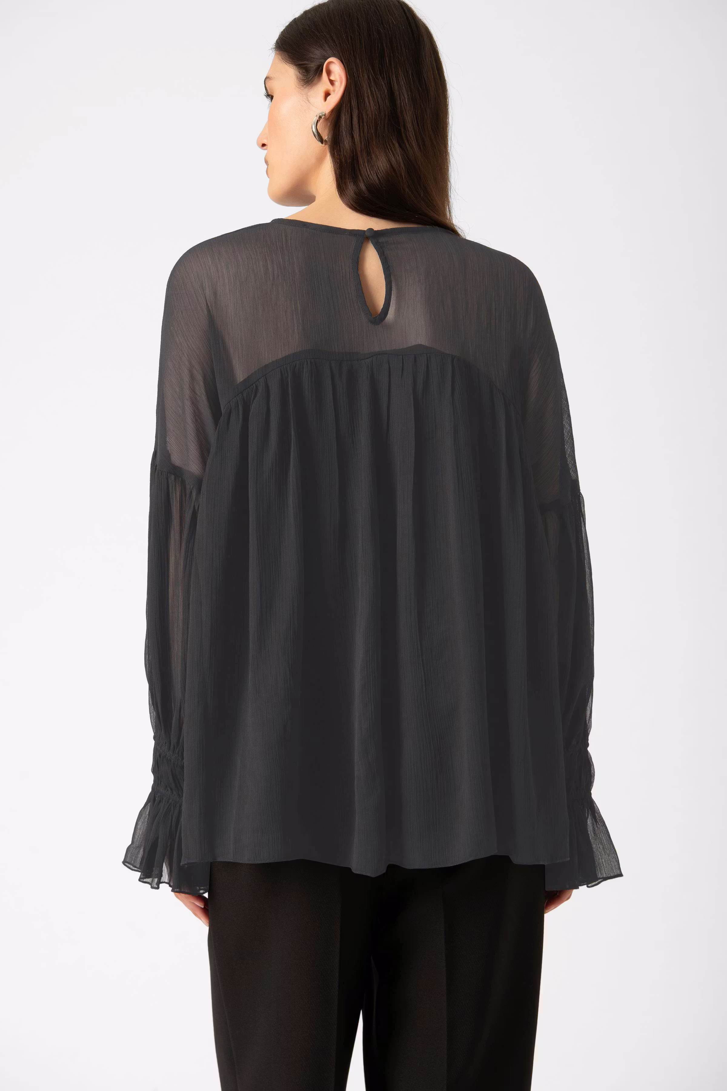 SLHarietta Blouse LOOKBOOK BACK 30408815-194008