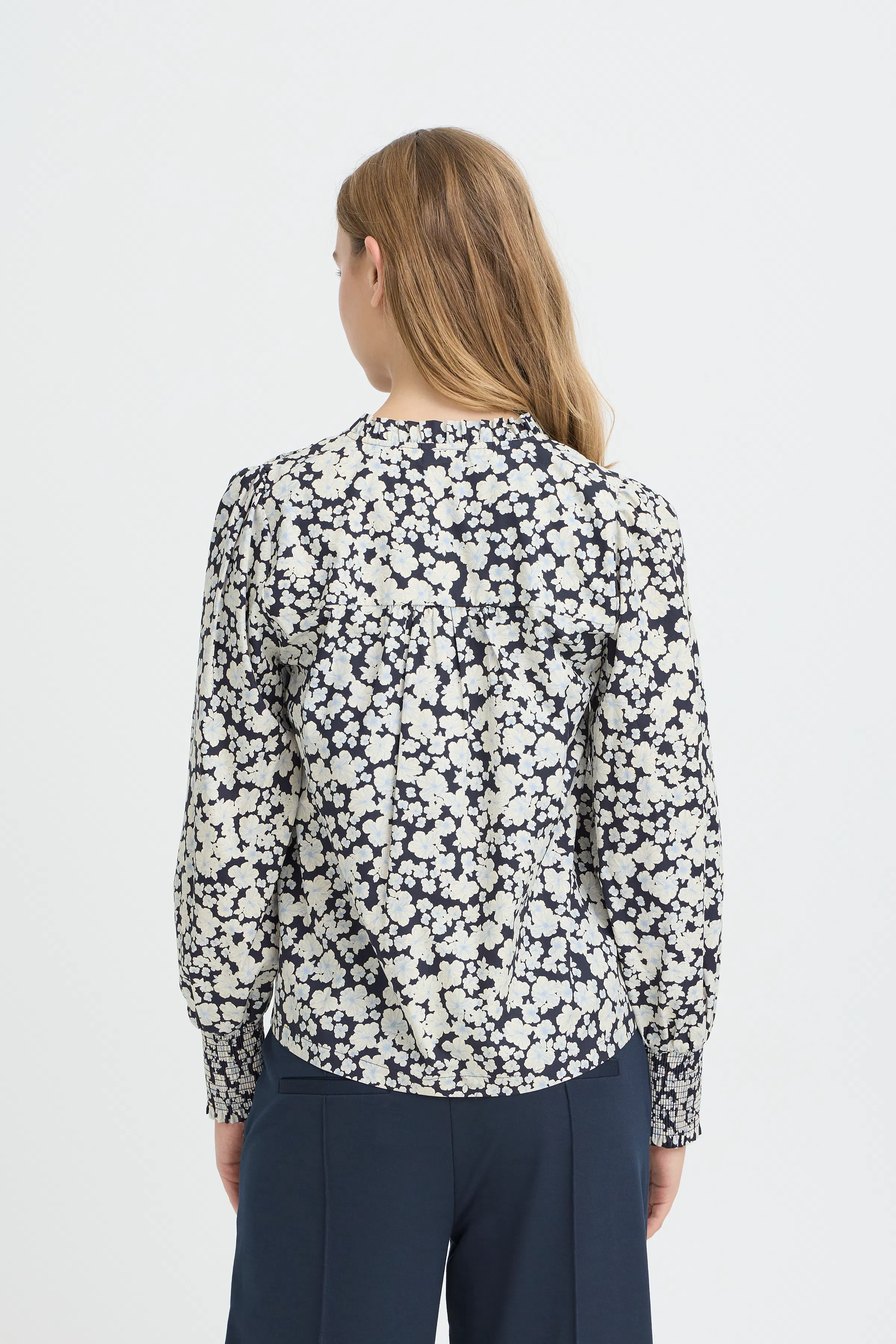 IHKELIA Bluse LOOKBOOK BACK 20125138-900003900