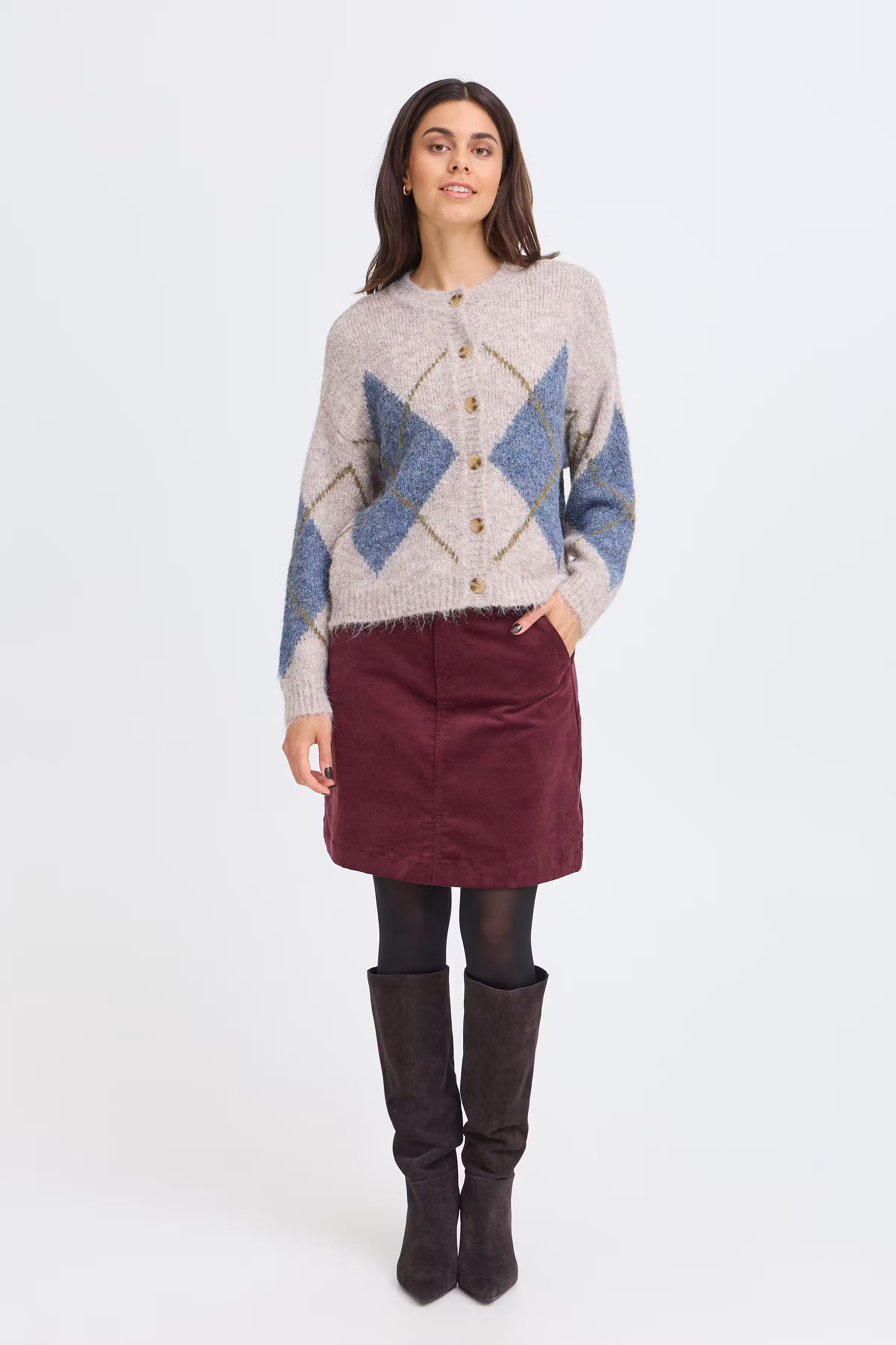FRCHARLEEN Cardigan LOOKBOOK FRONT 20618872-900016613
