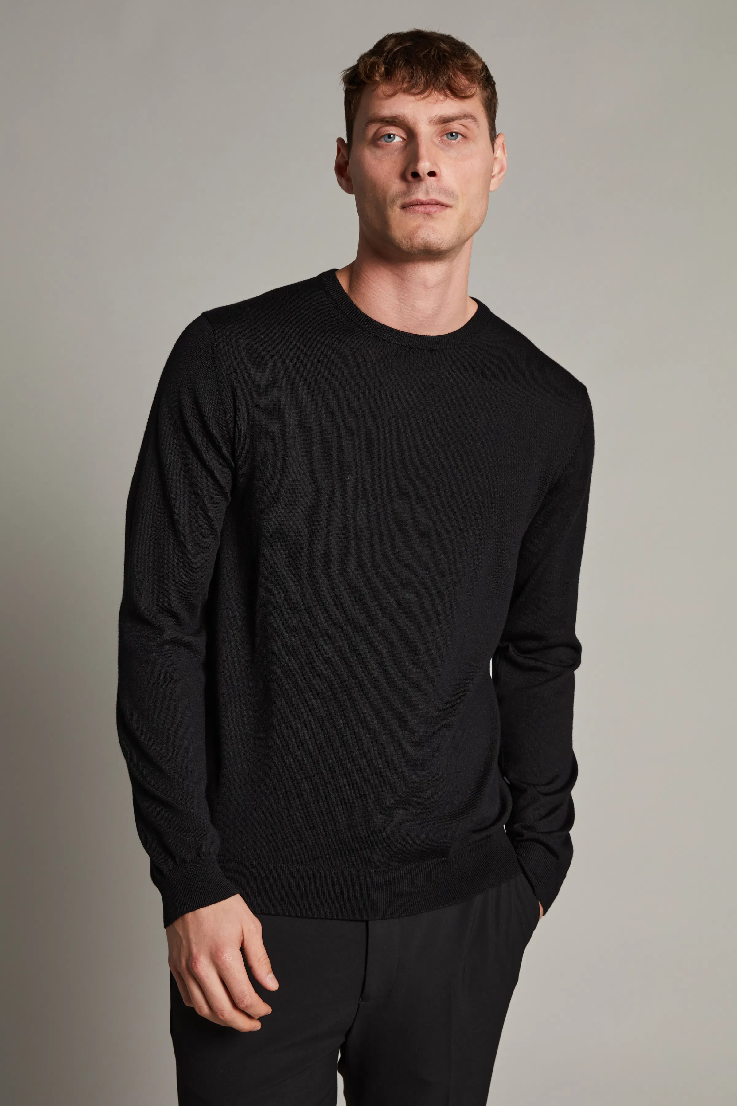 Margrate Merino Pullover LOOKBOOK FRONT 30200611-20050