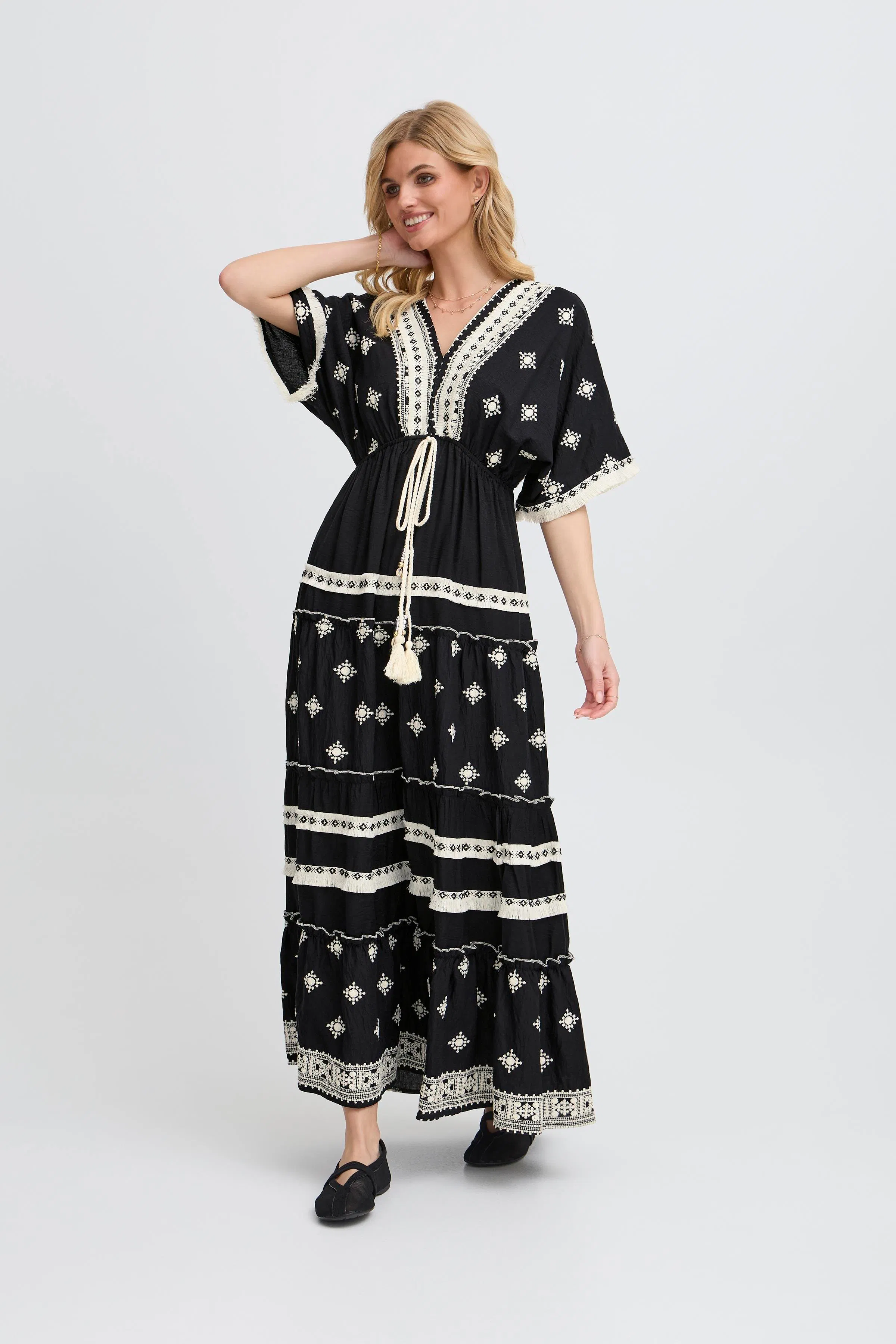 SBGOLA Kjole LOOKBOOK FRONT 22100959-190303