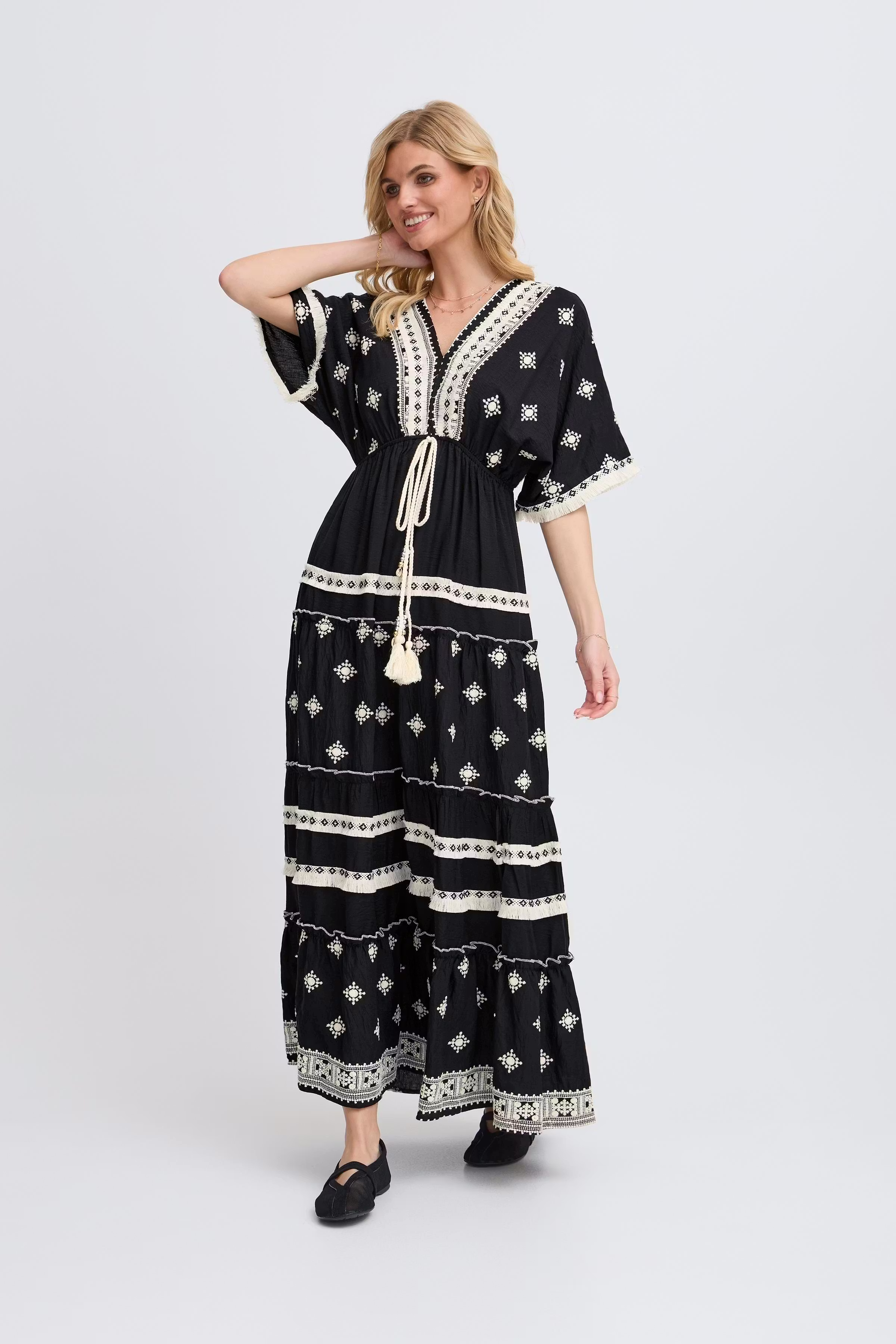 SBGOLA Kjole LOOKBOOK FRONT 22100959-190303