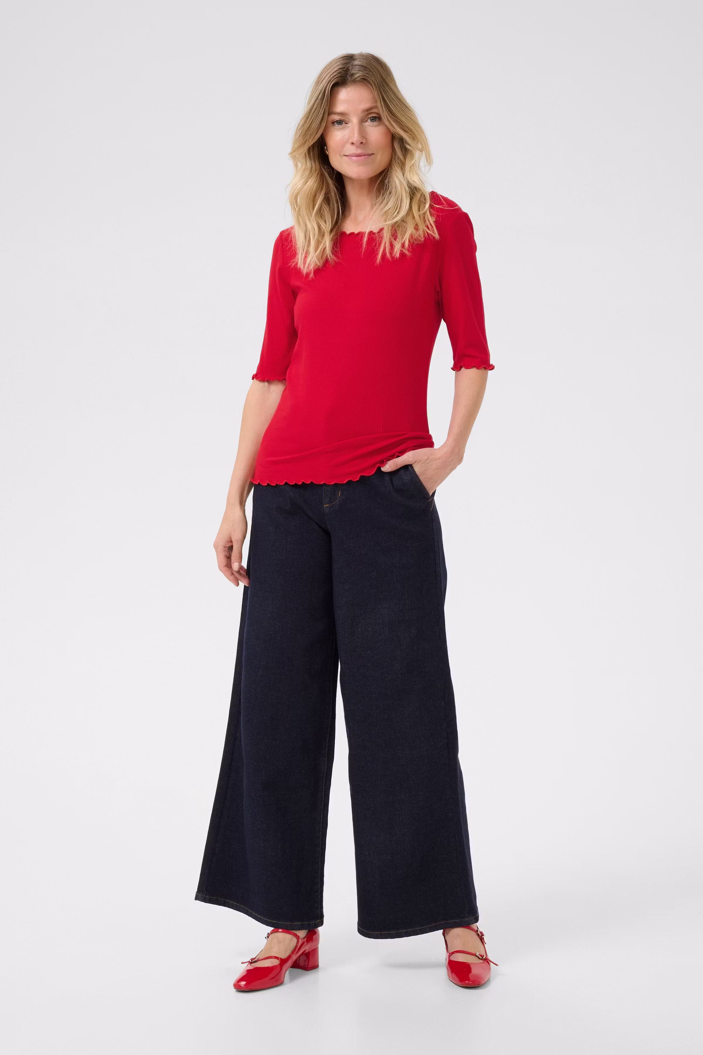 CRRibba Blouse LOOKBOOK FRONT 10611076-181653