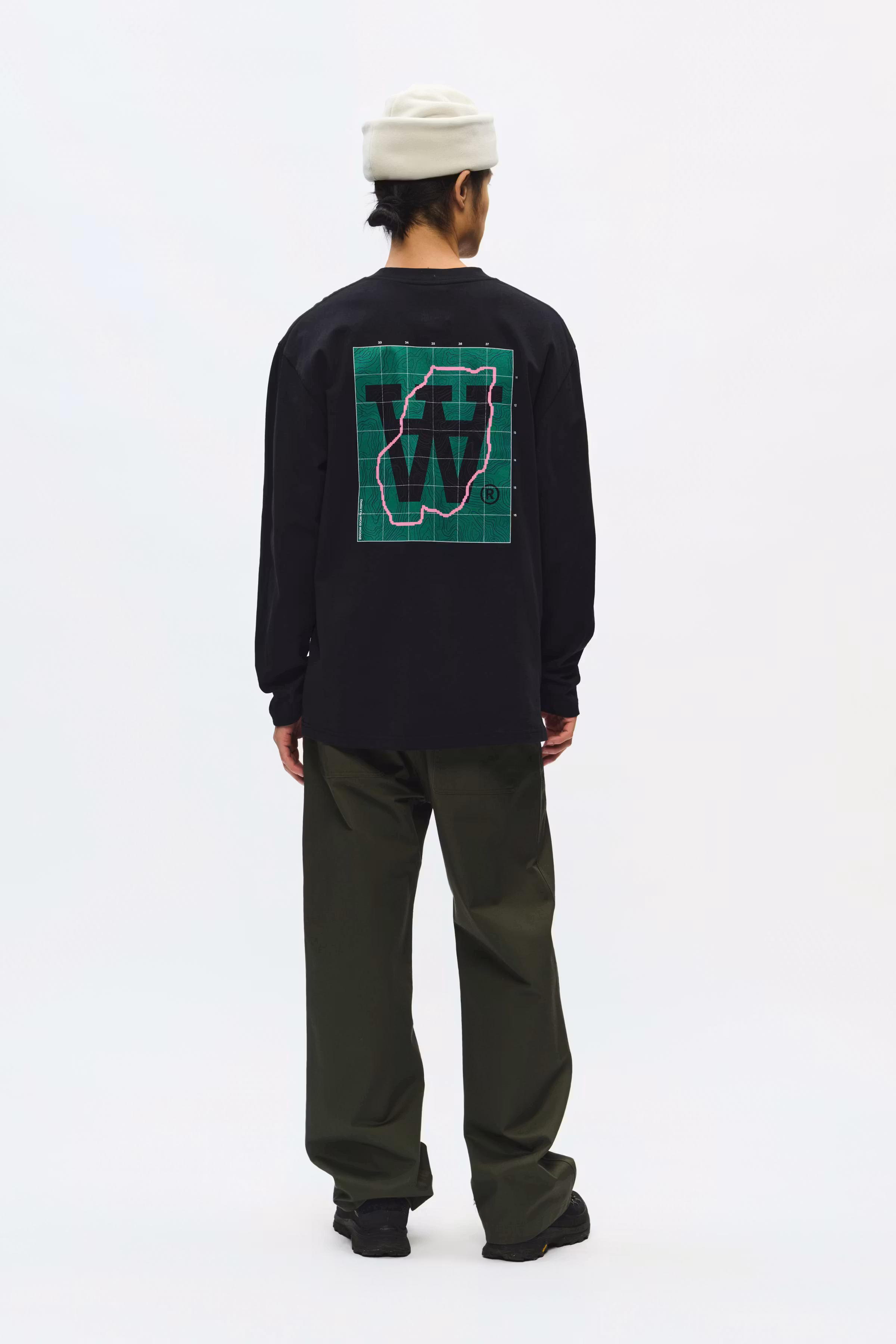 WWLiam map LS T-shirt LOOKBOOK BACK 30252259-303700