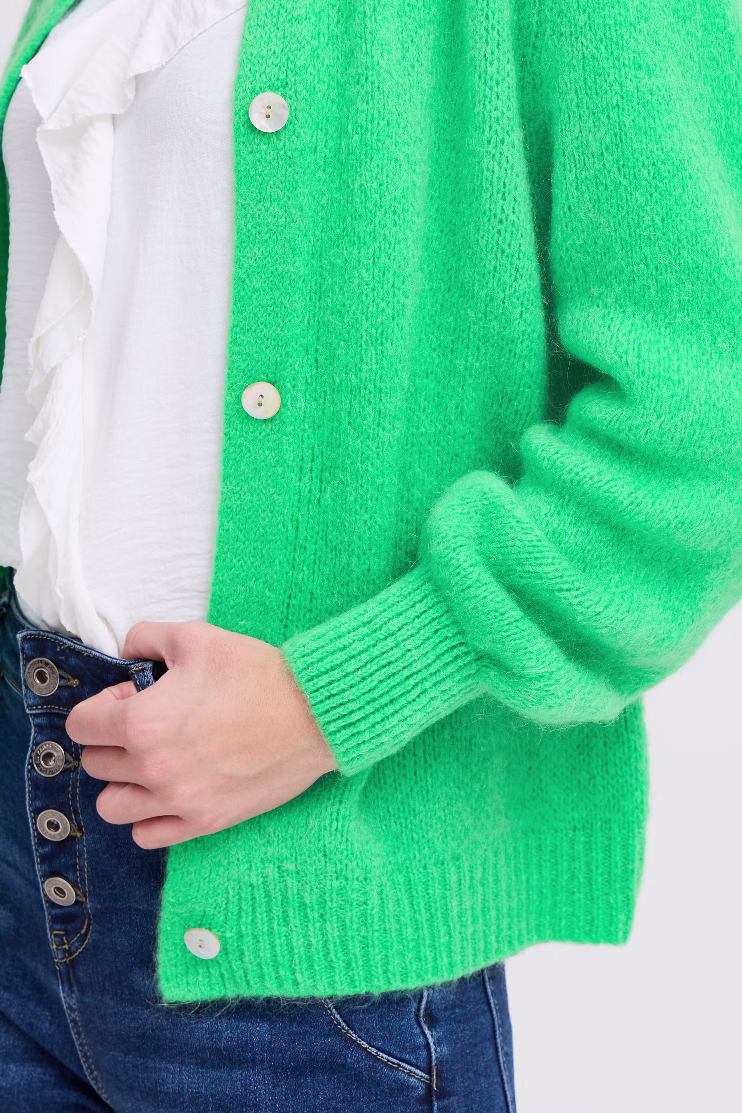 SBGULVIG Cardigan LOOKBOOK DETAIL 22100655-166127