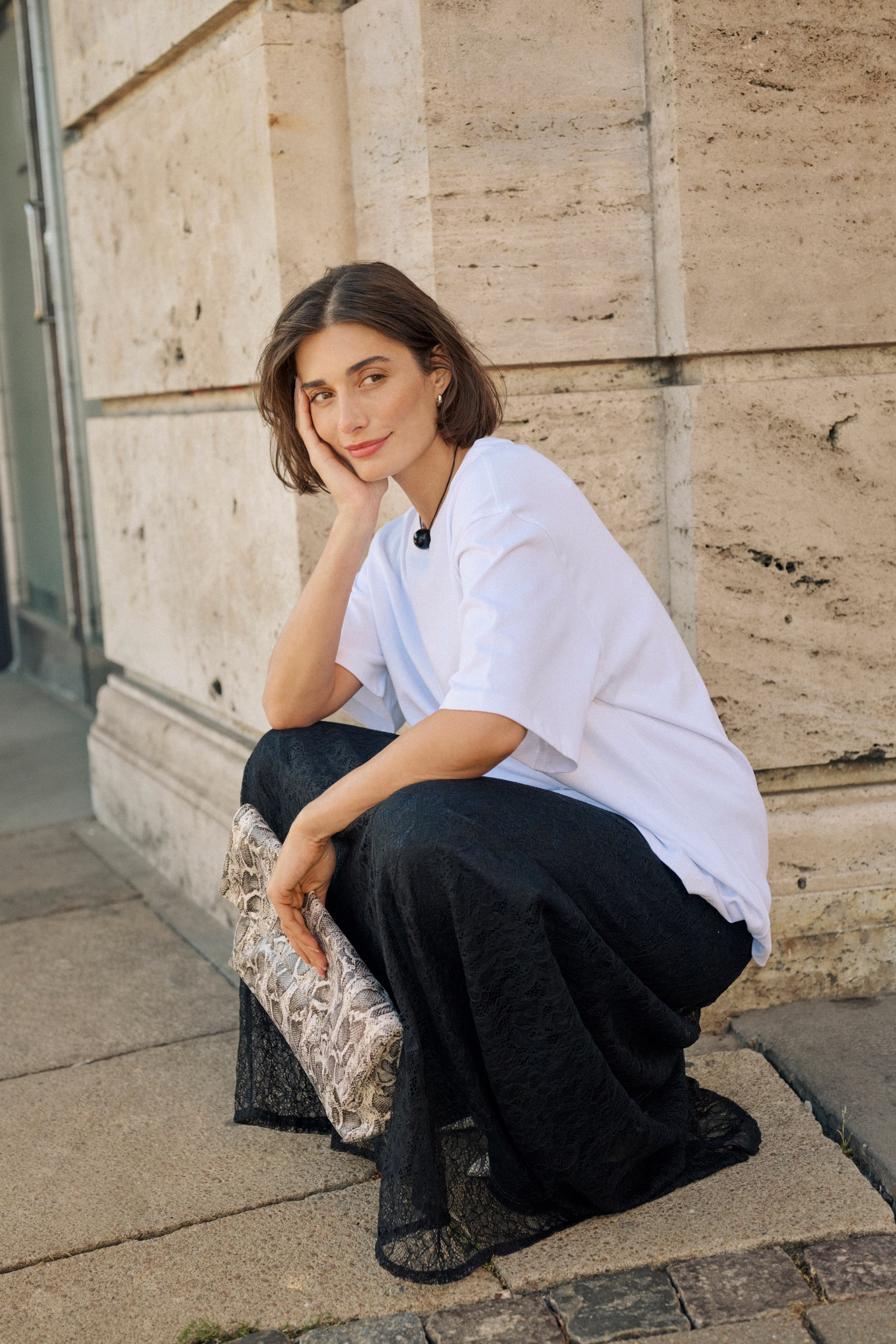 CUdavina Oversized t-shirt LOCATION NONE 50112304-500069