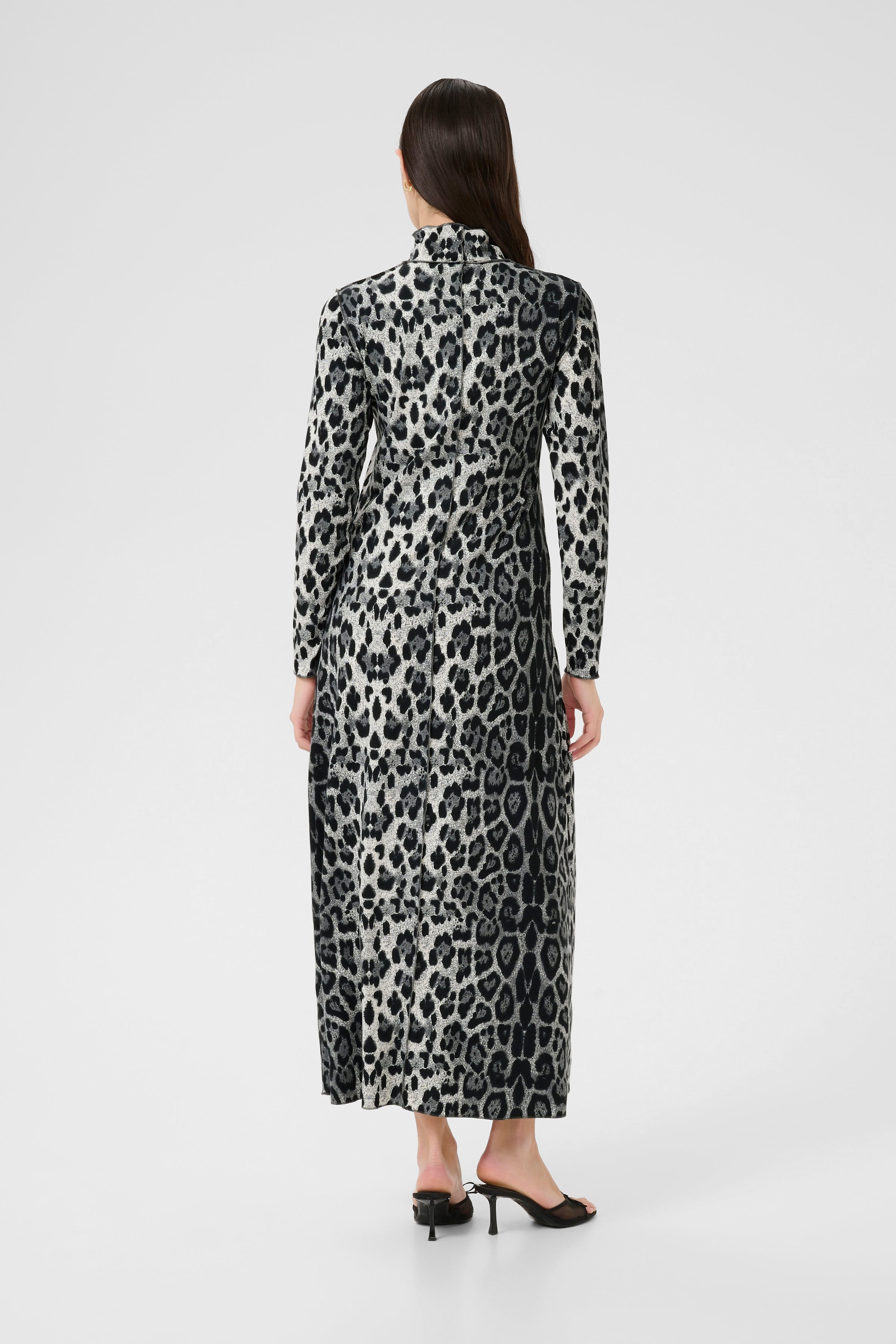 KBPavie Leopard Klänning LOOKBOOK BACK 10105473-108963