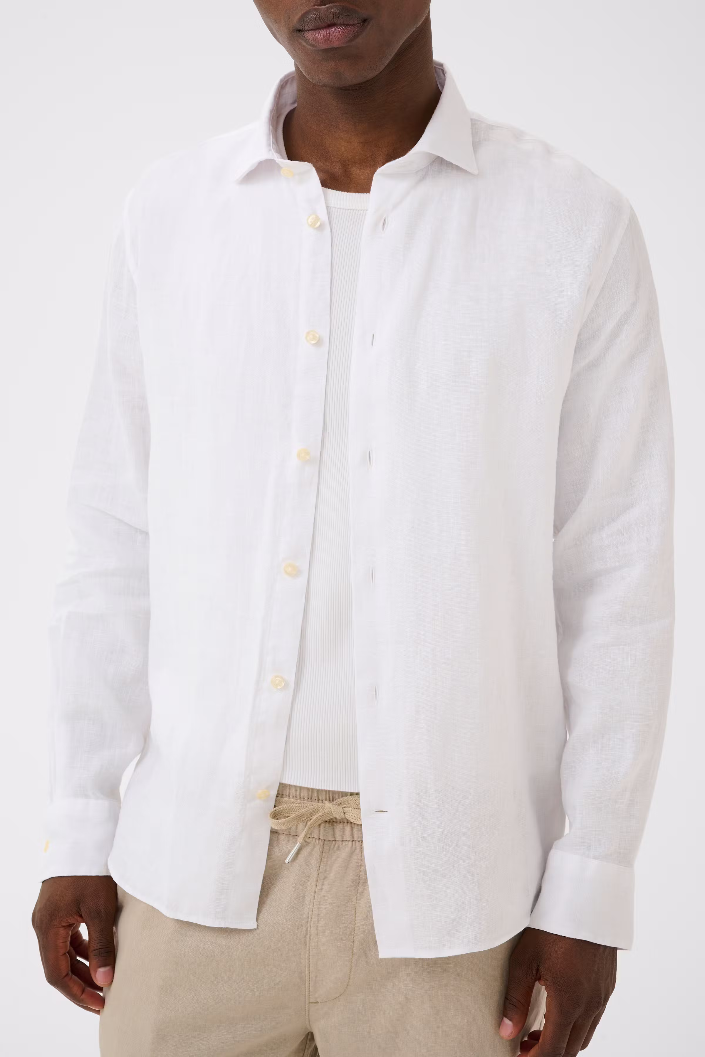 MAmarc linen shirt LOOKBOOK DETAIL 30205841-114001