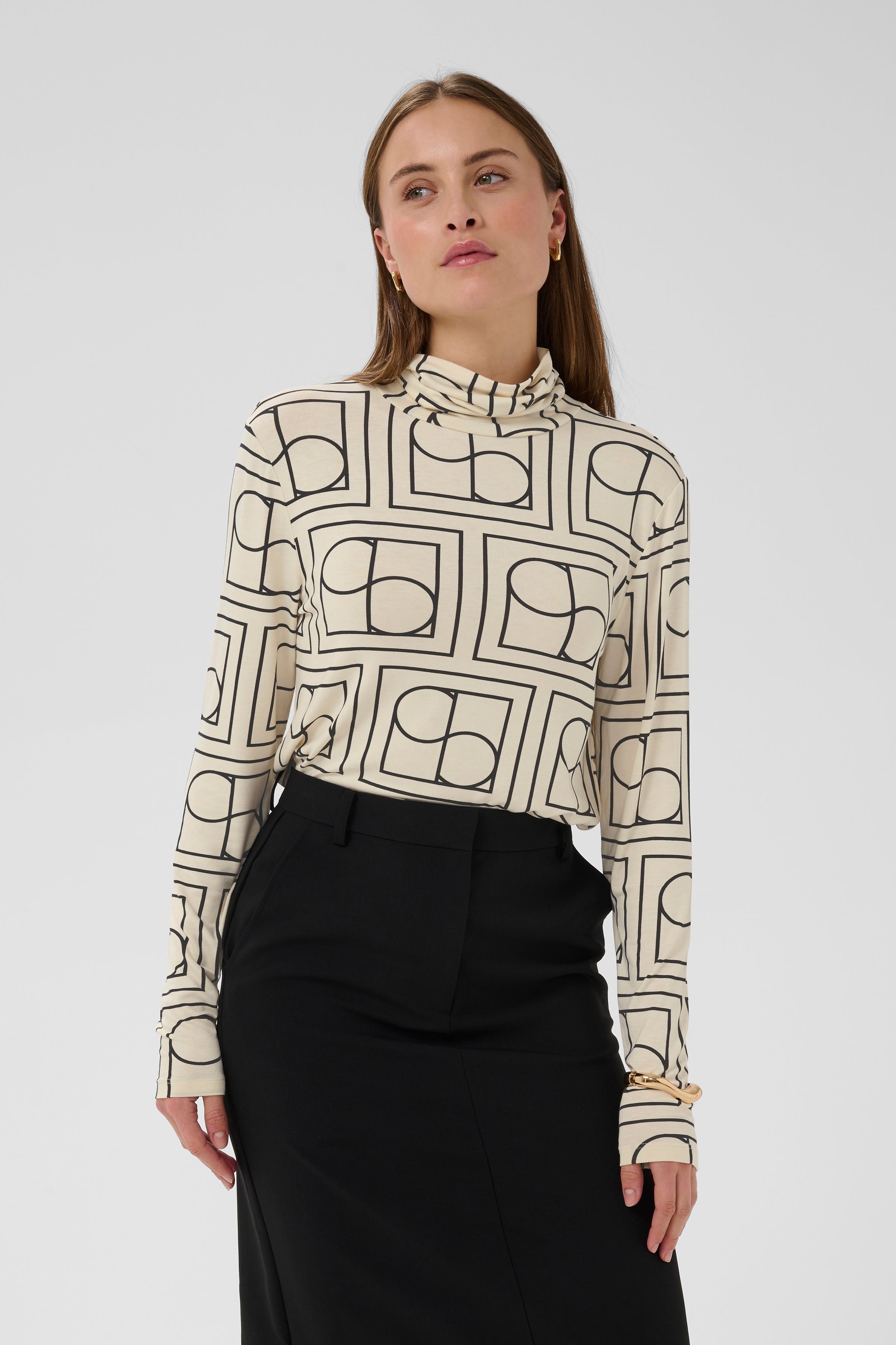 SLHanadi Rullekrave LOOKBOOK FRONT 30405647-303286